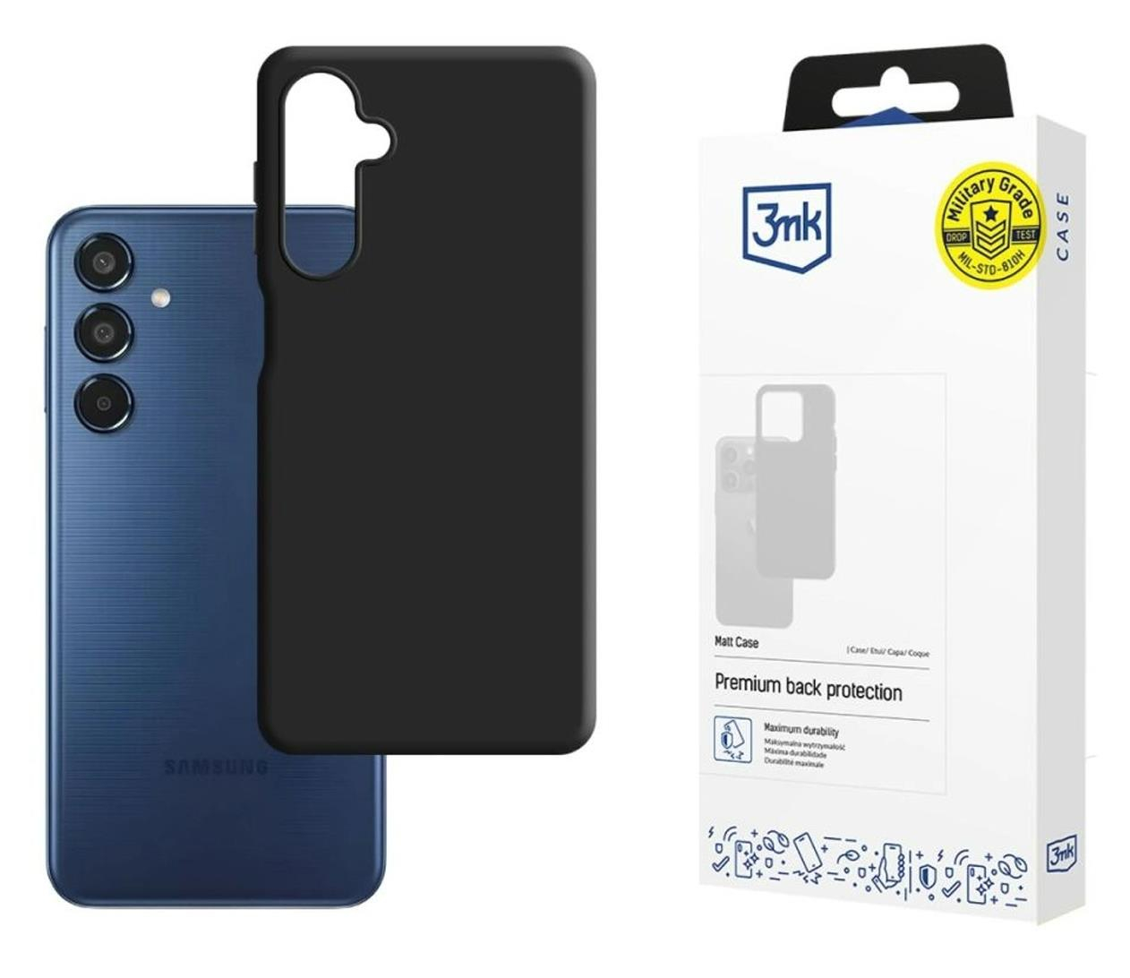 3mk Matt Case do Samsung Galaxy M35 5G
