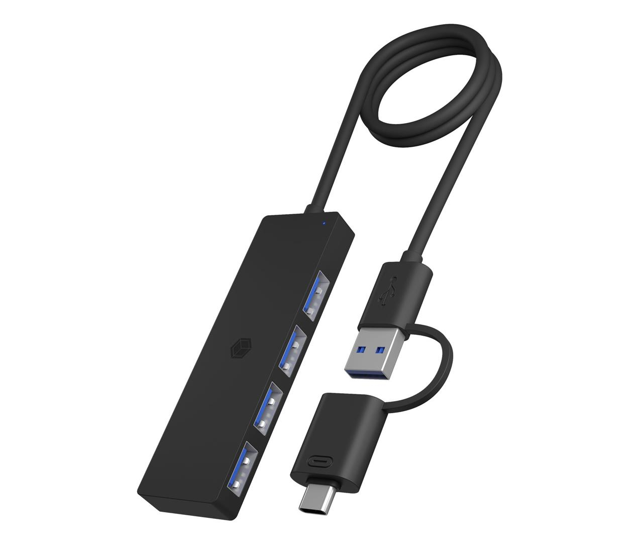 ICY BOX Hub 4 portowy 4x USB-A
