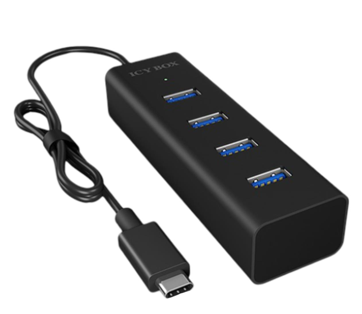 ICY BOX Hub 4 portowy 4x USB-A