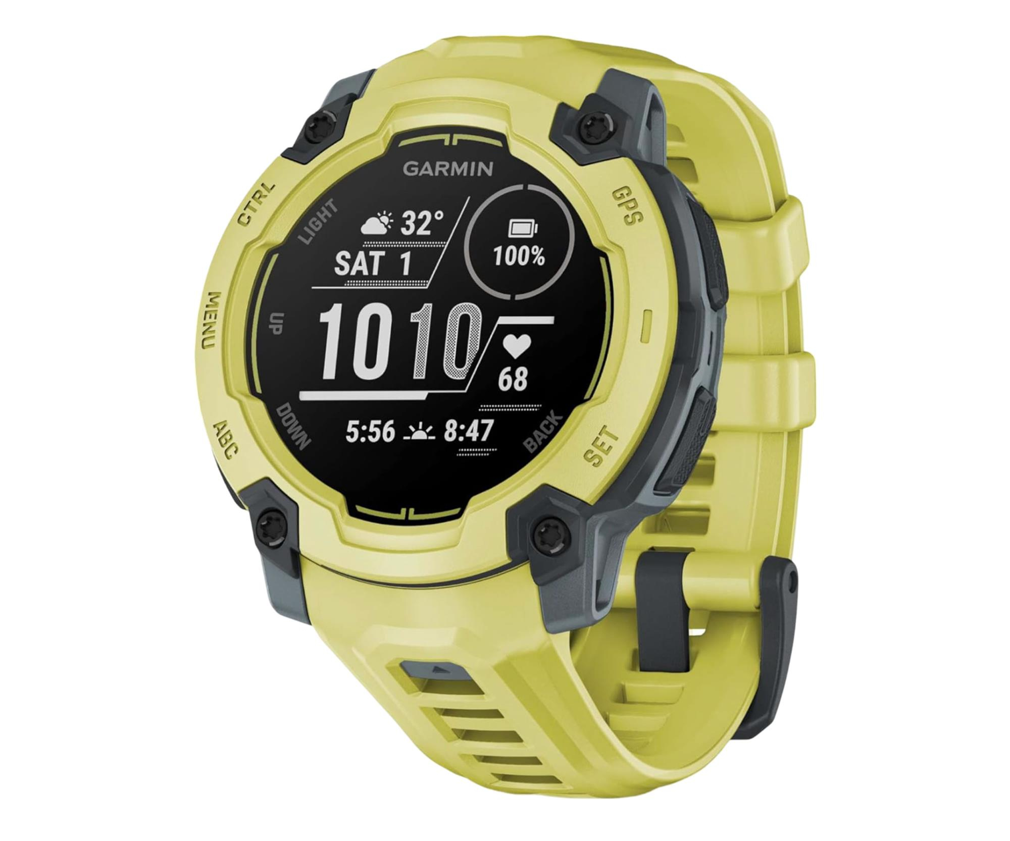 Garmin Instinct E 45mm żółtoniebieski