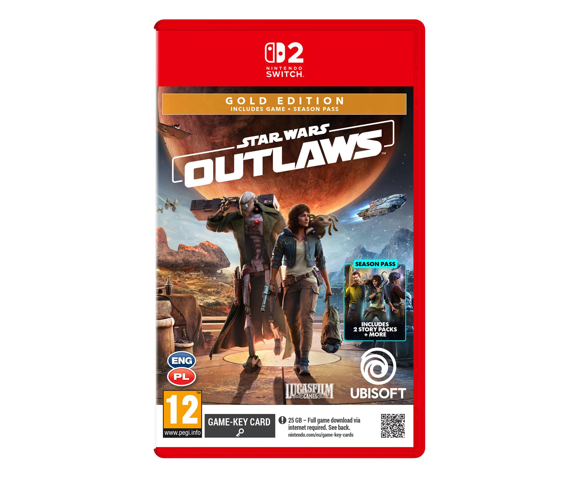 Switch Star Wars Outlaws Gold Edition