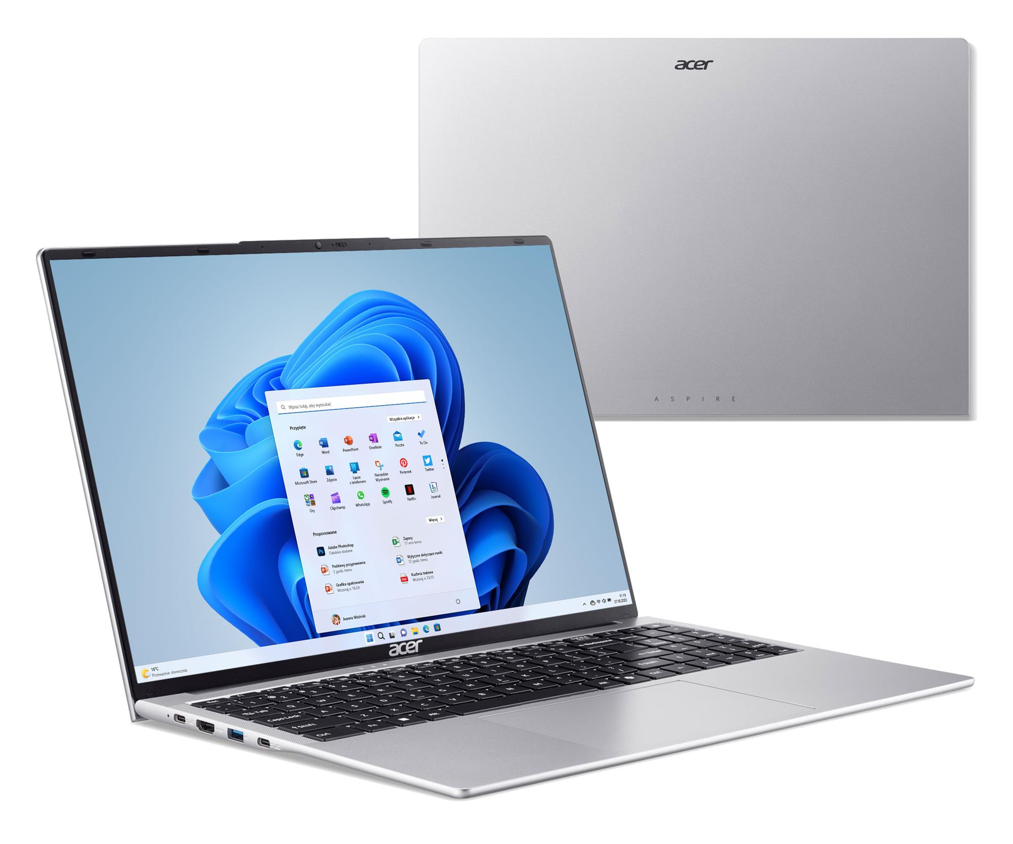 Acer Aspire Lite 16 i5-1334U/16GB/512/Win11