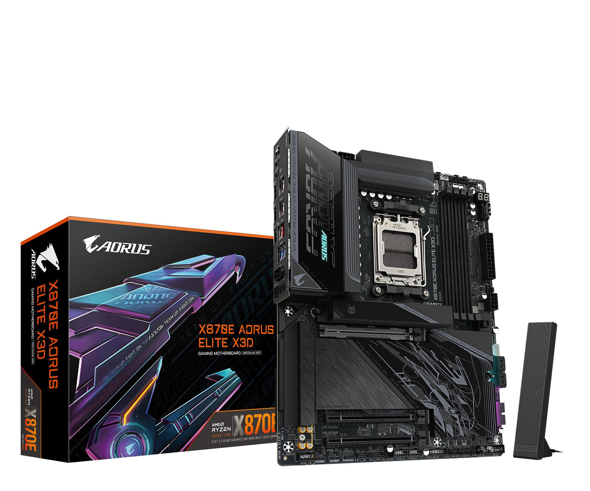 Gigabyte X870E AORUS ELITE X3D