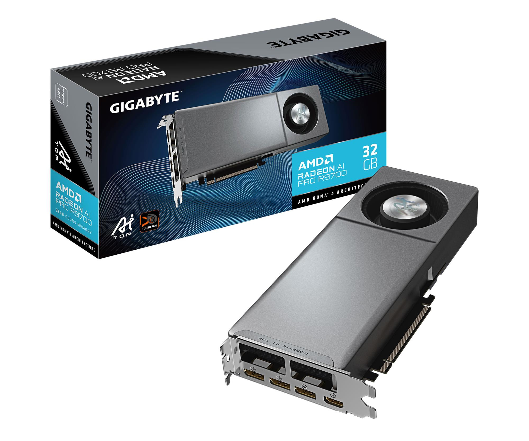 Gigabyte Radeon AI PRO R9700 AI TOP 32GB GDDR6