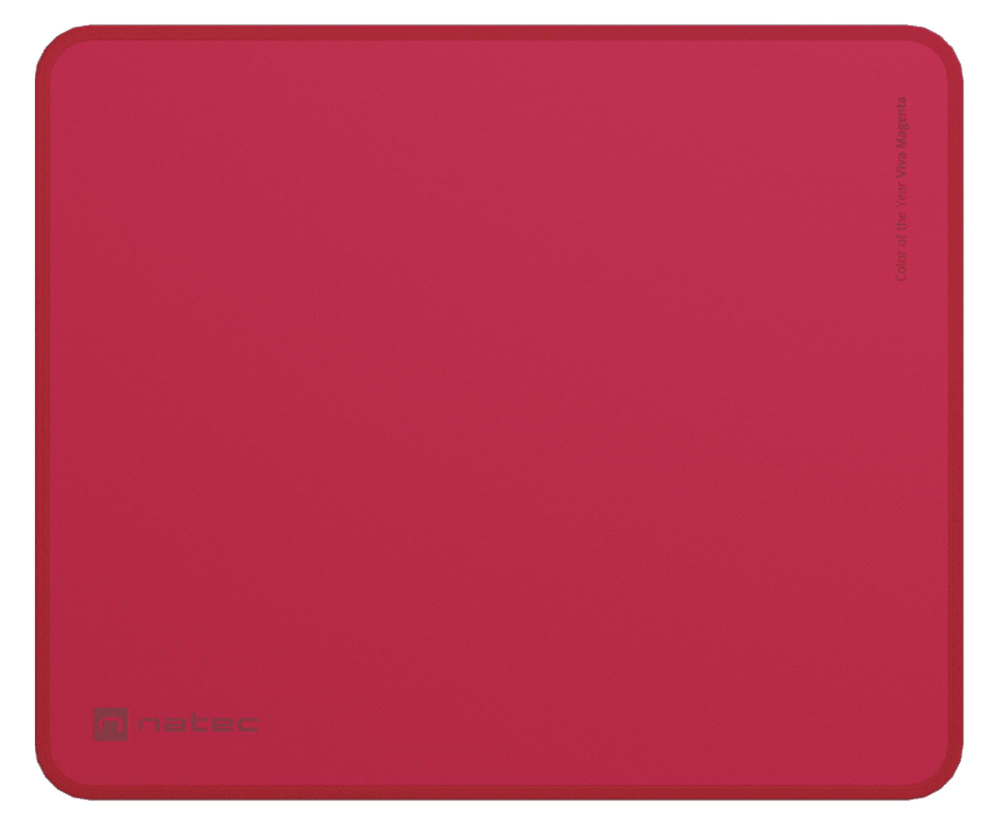 Natec PODKŁADKA POD MYSZ COLORS SERIES VIVA MAGENTA 300X250MM