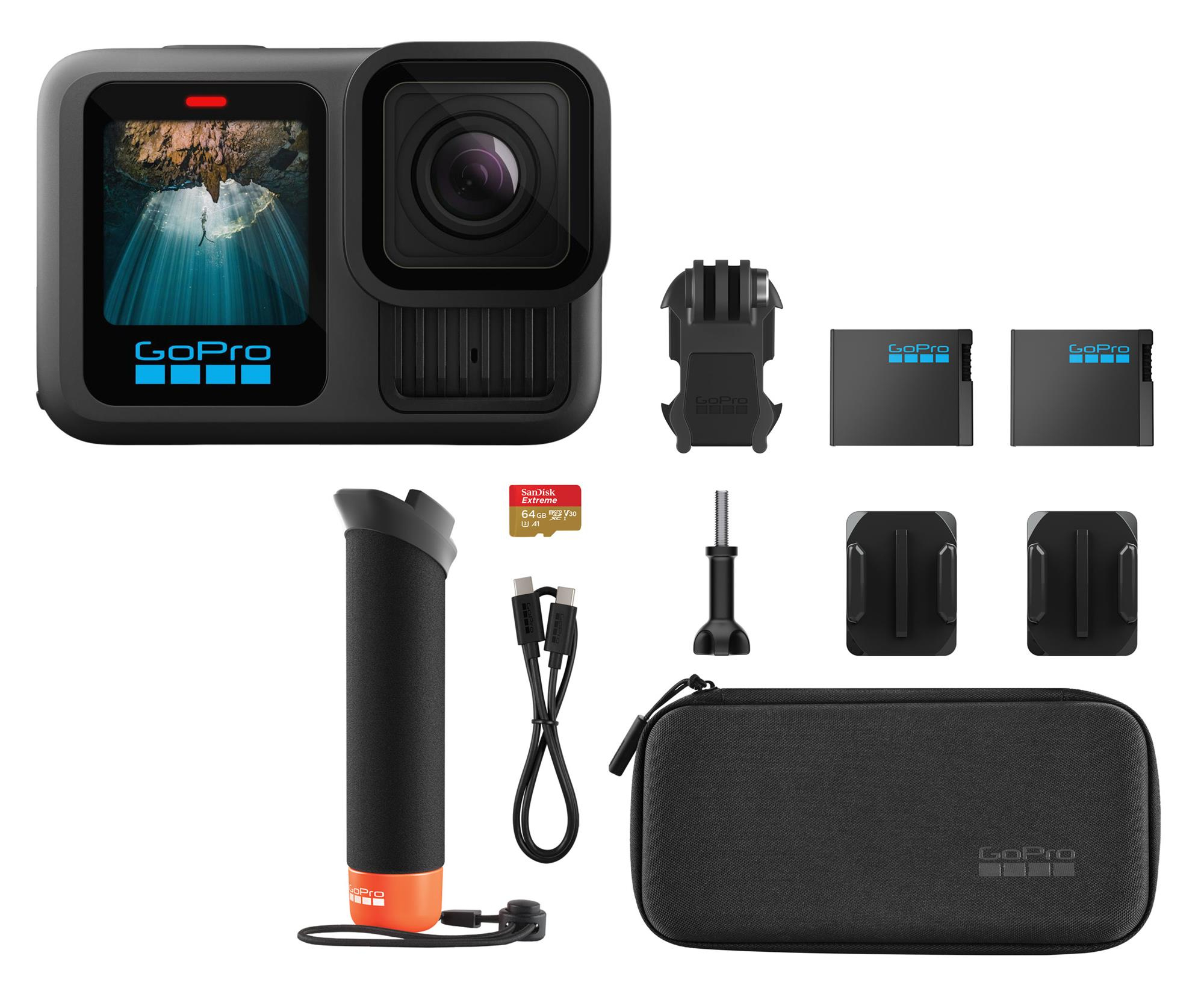 GoPro HERO13 Black Accessory Hard Bundle