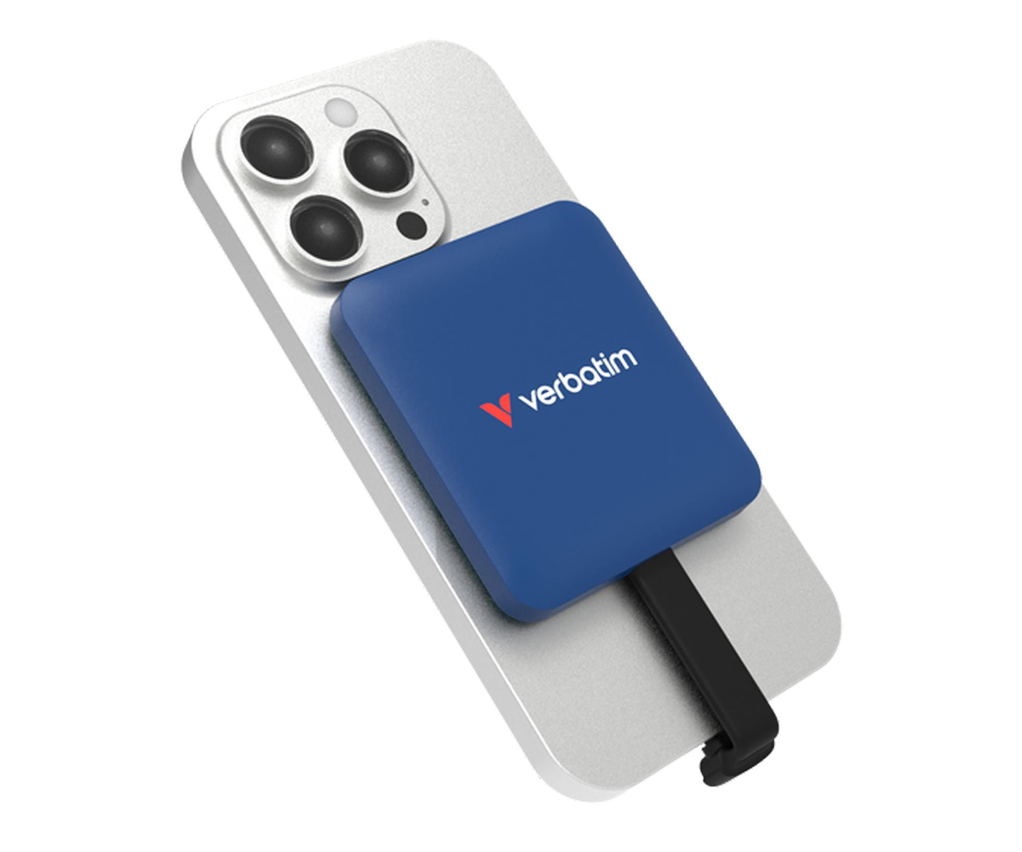 Verbatim SnapBack Magnetic SSD 1TB Blue Metallic