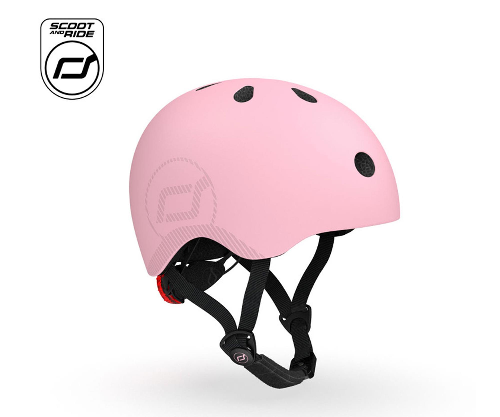 Scoot & Ride Kask ochronny M-L dla starszych dzieci i nastolatków Rose