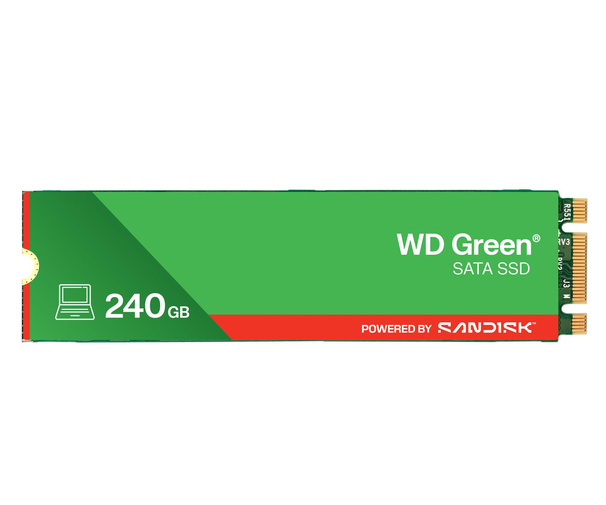 Sandisk 240GB M.2 SATA SSD Green