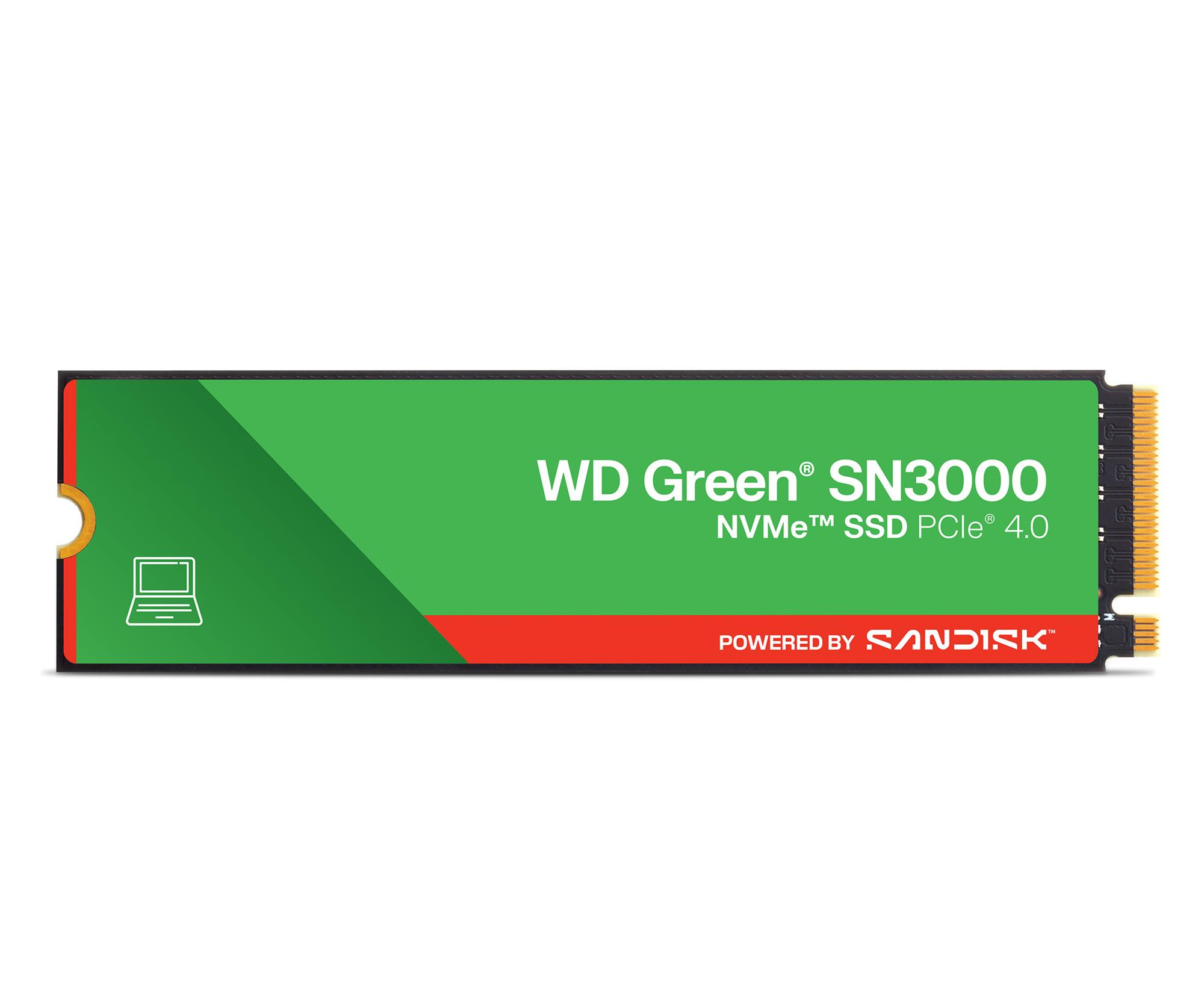 Sandisk 2TB M.2 PCIe Gen4 NVMe Green SN3000