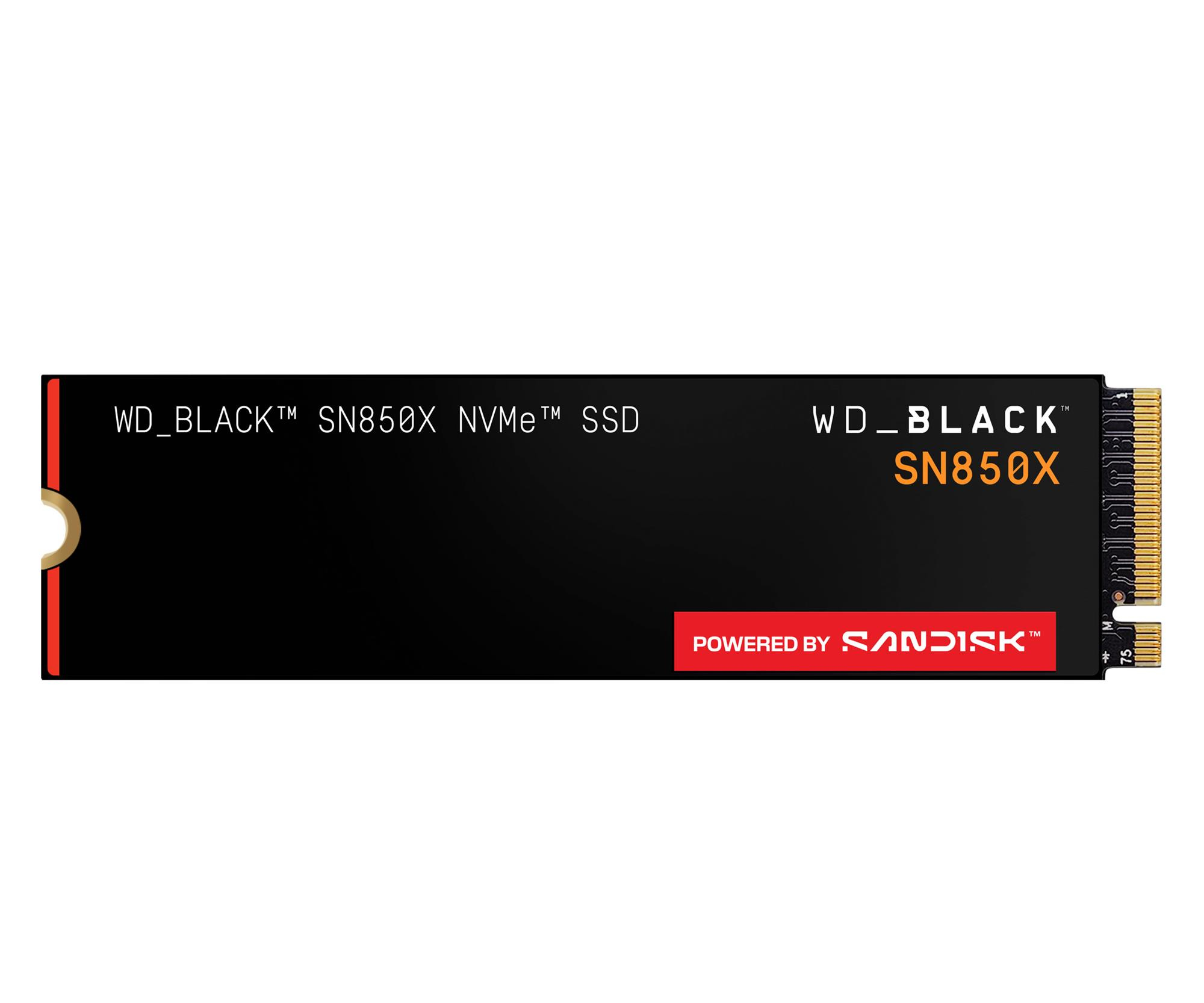 Sandisk 1TB M.2 PCIe Gen4 NVMe Black SN850X