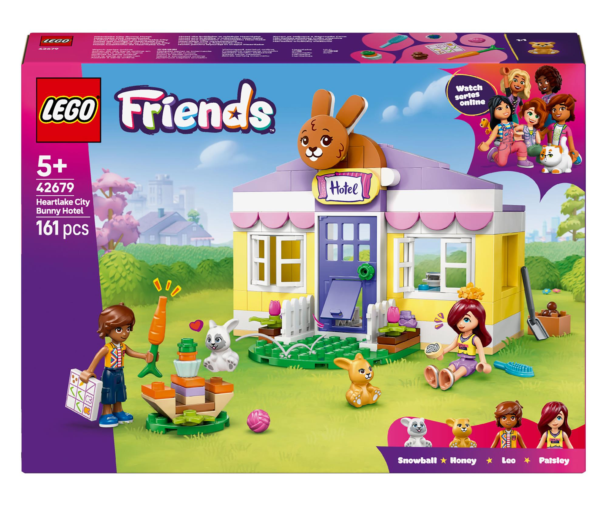 LEGO FRIENDS 42679 Hotel dla królików w mieście Heartlake