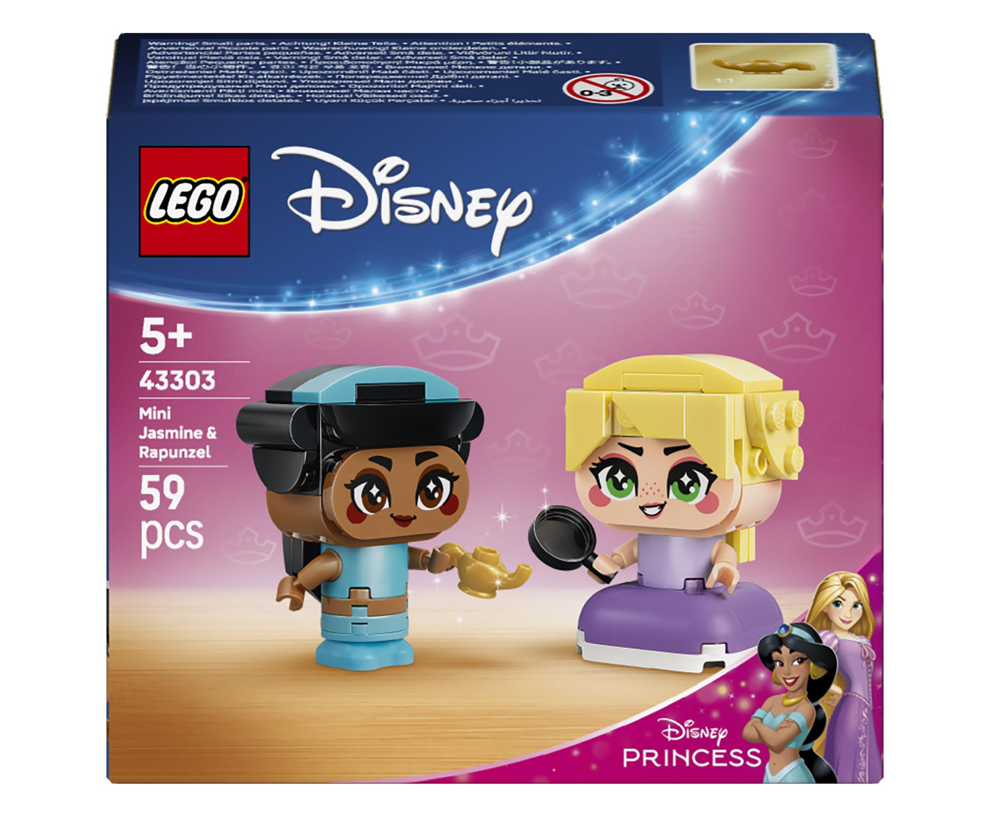 LEGO DISNEY 43303 Mała Dżasmina i Roszpunka