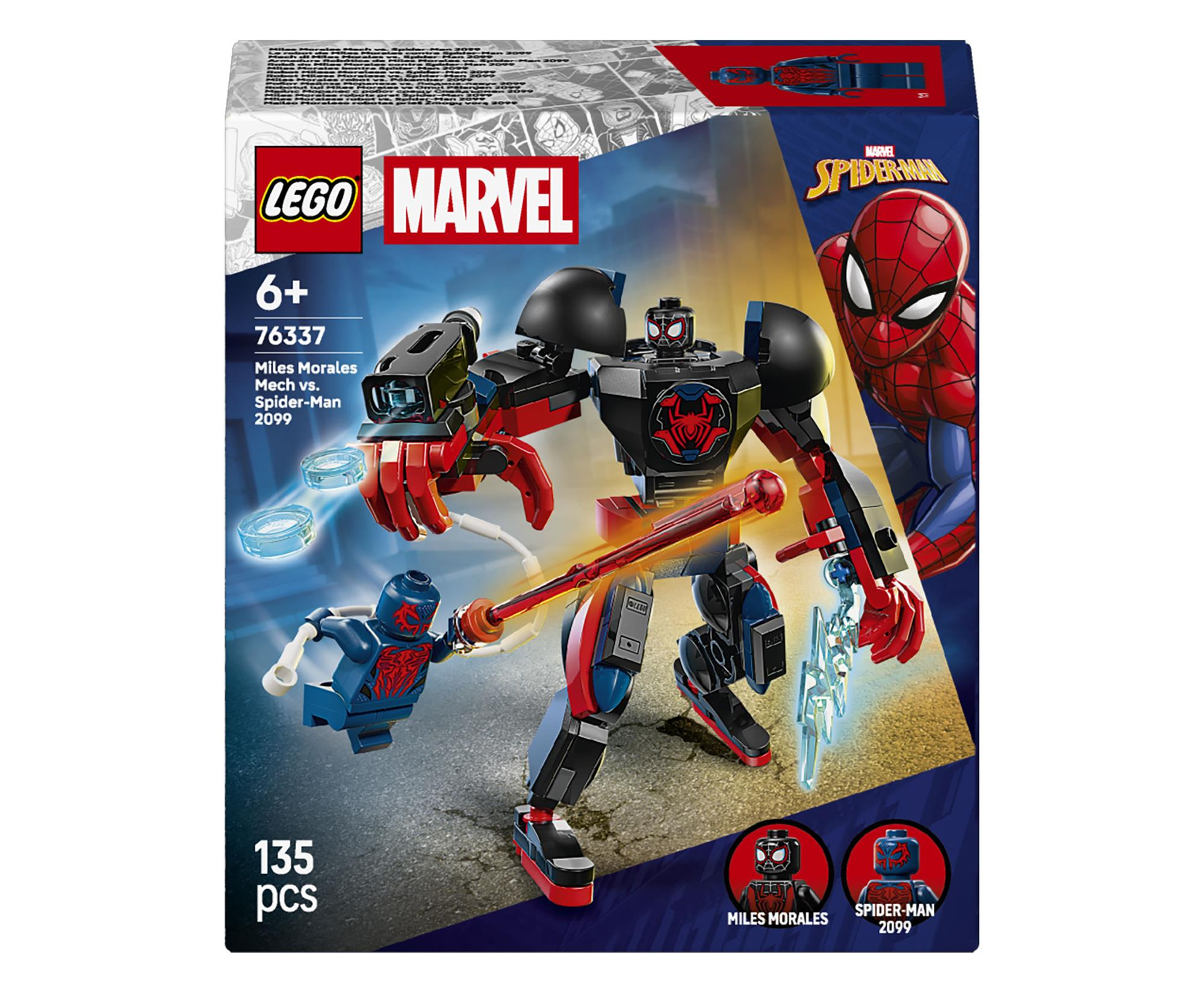 LEGO Marvel 76337 Miles Morales kontra Spider-Man 2099