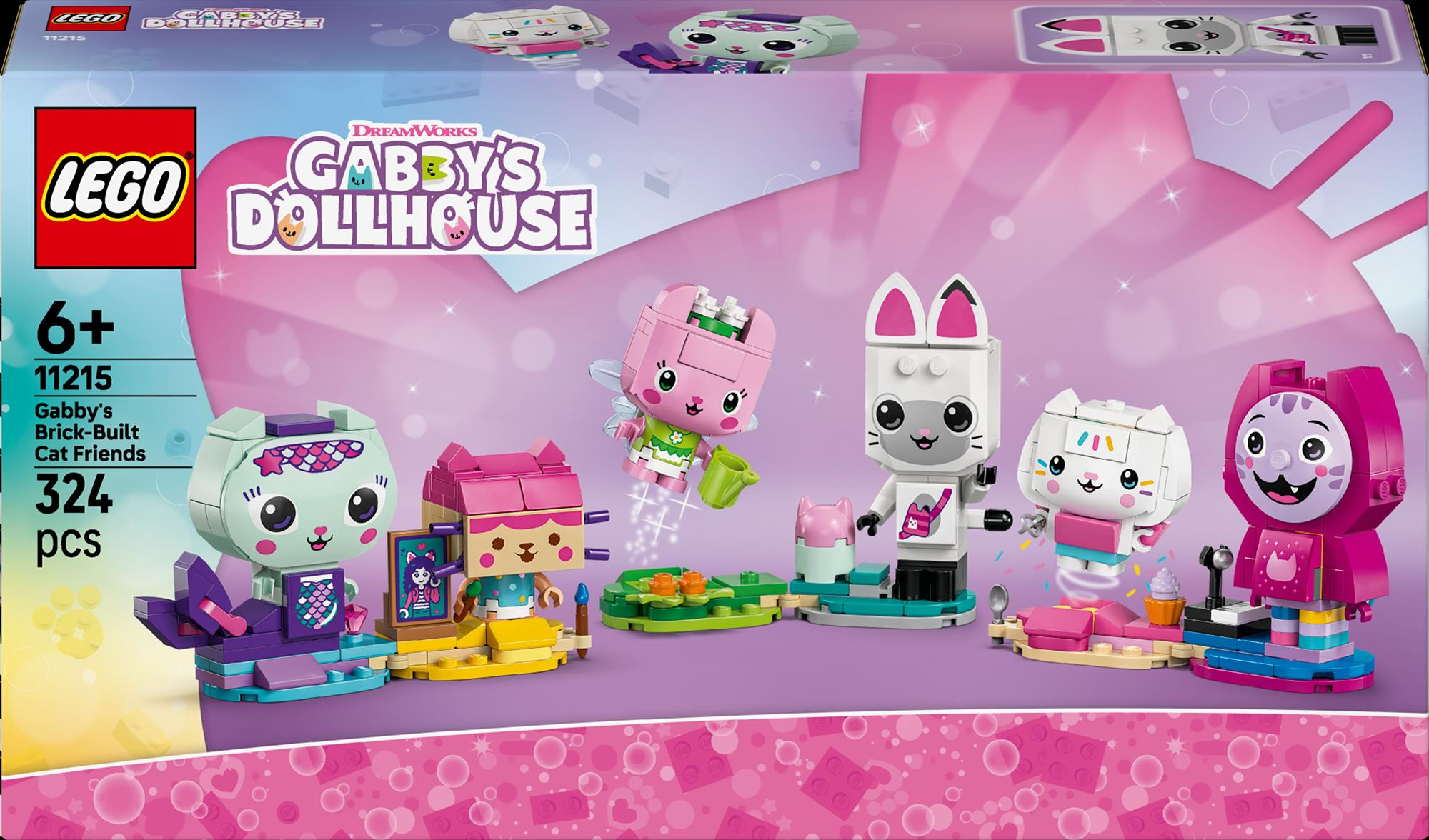 LEGO KOCI DOMEK GABI 11215 Koci przyjaciele Gabi z klocków