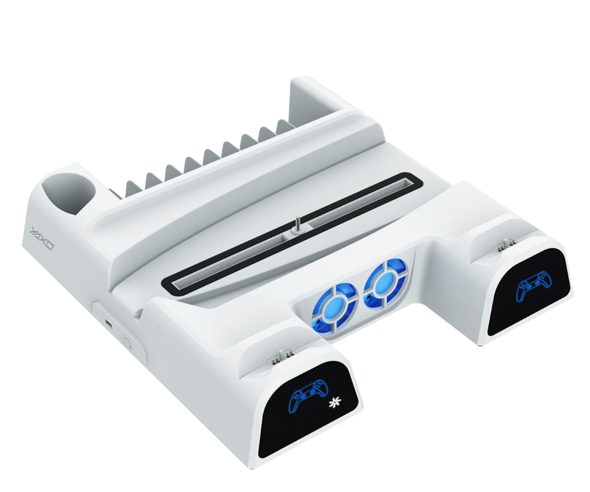 YAXO ARCTIC BREEZE do PS5/PS5 Slim Alpine White
