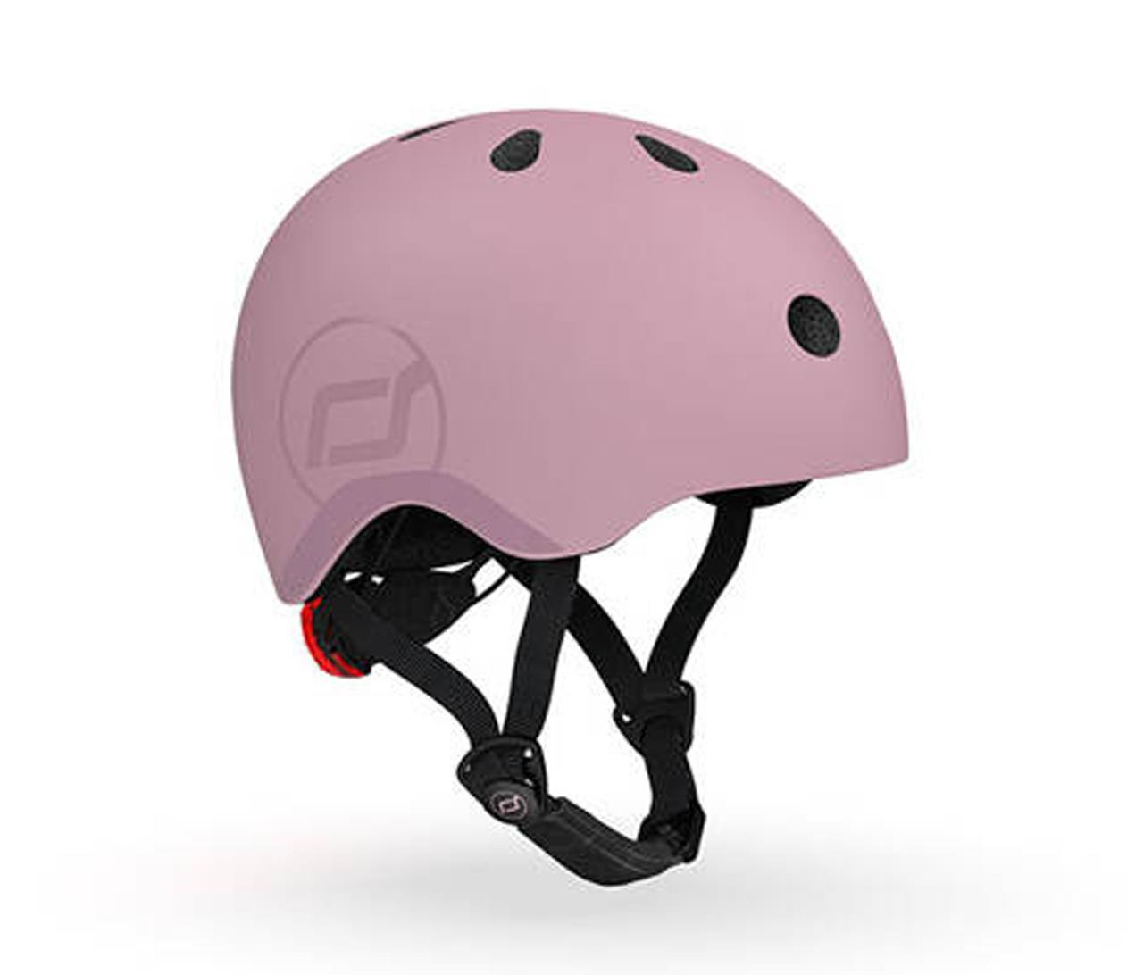 Scoot & Ride Kask Ochronny S-M dla dzieci 3+ Wildberry