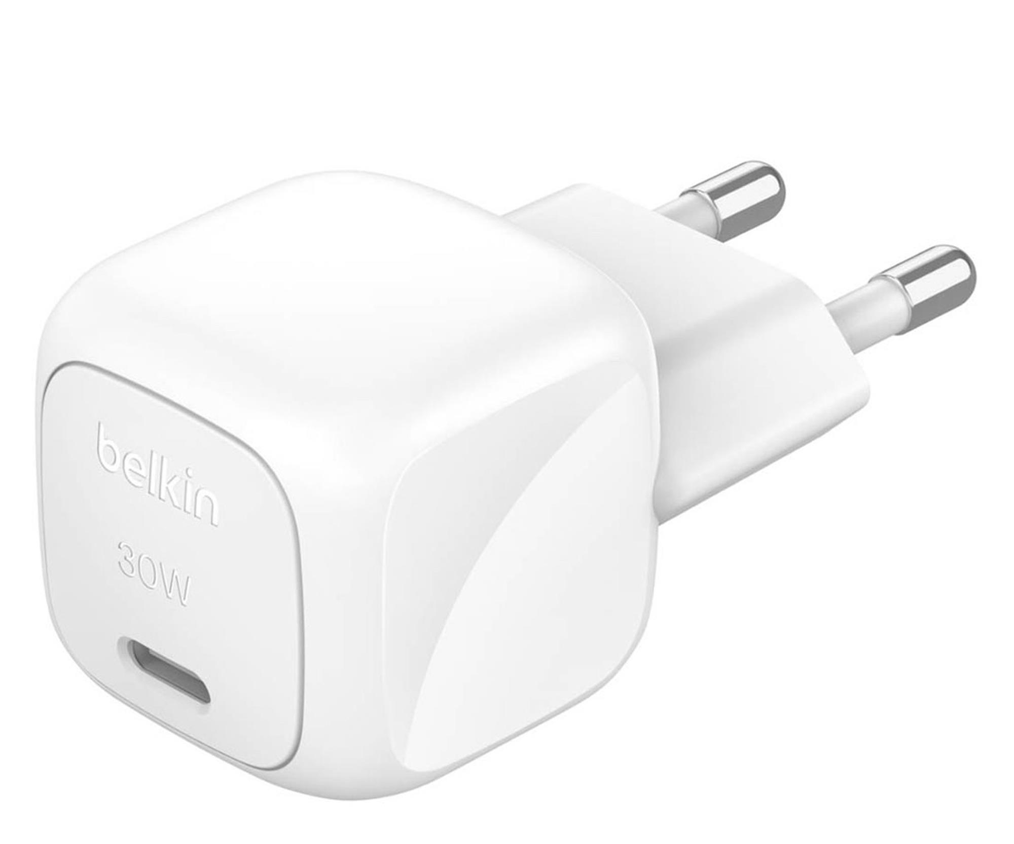 Belkin Ładowarka USB-C PD 30W, mała, biała