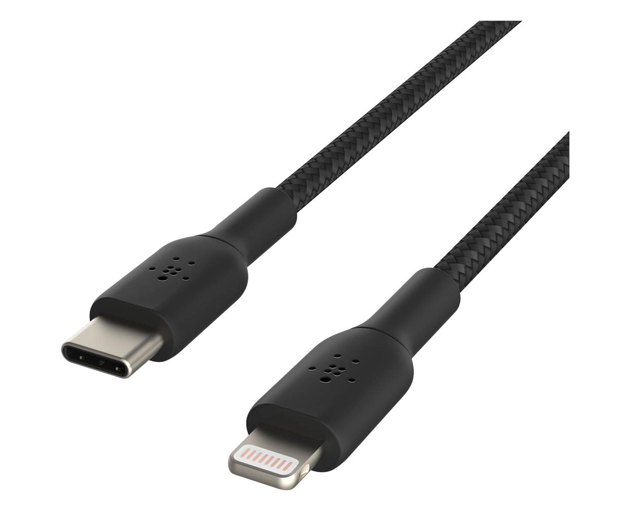 Belkin Kabel USB-C na Lightning, 2m, czarny