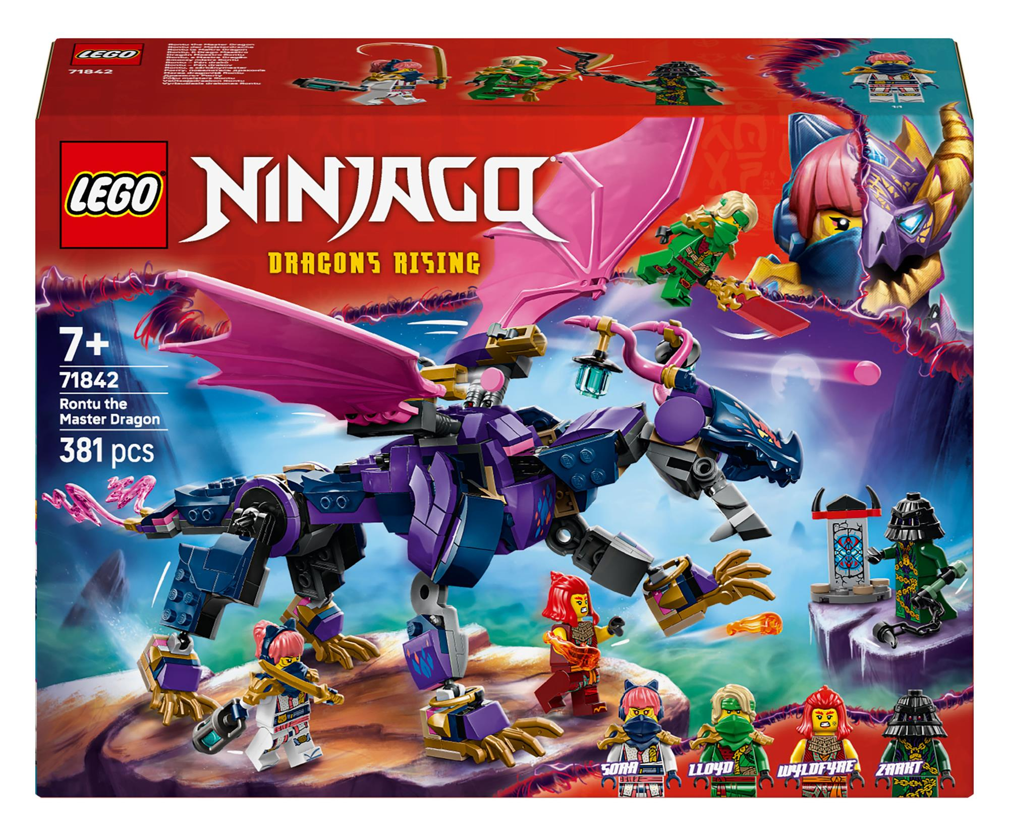 LEGO Ninjago 71842 Smoczy mistrz Rontu