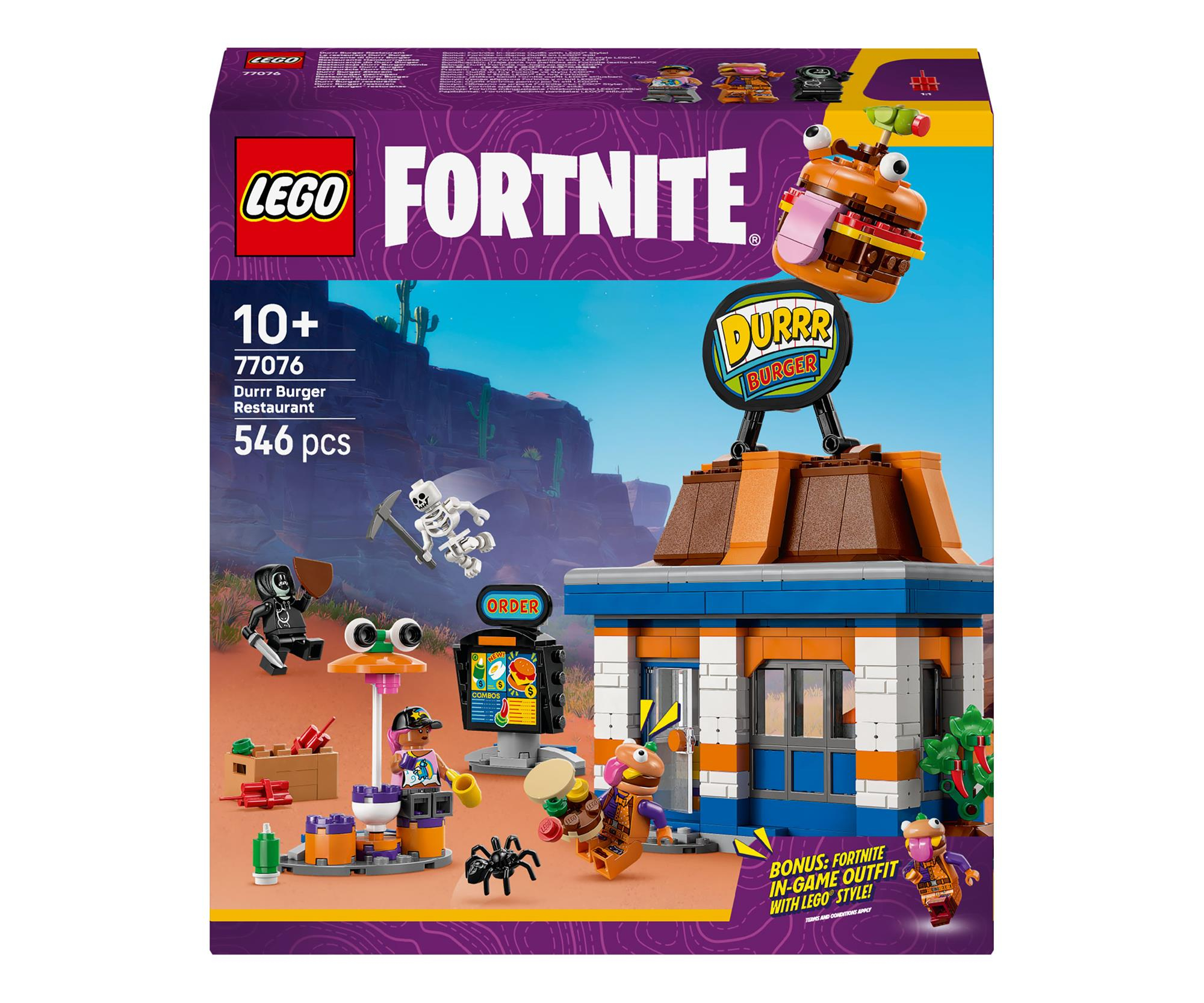 LEGO Fortnite 77076 Restauracja Durrr burgerownia