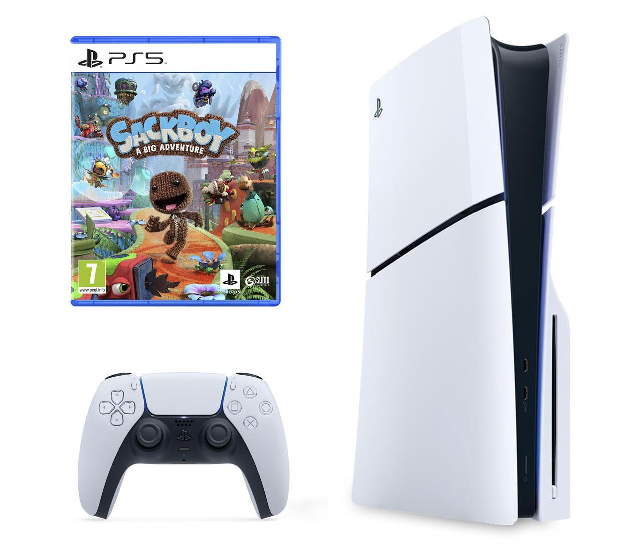 Sony PlayStation 5 Slim + Sackboy A Big Adventure!