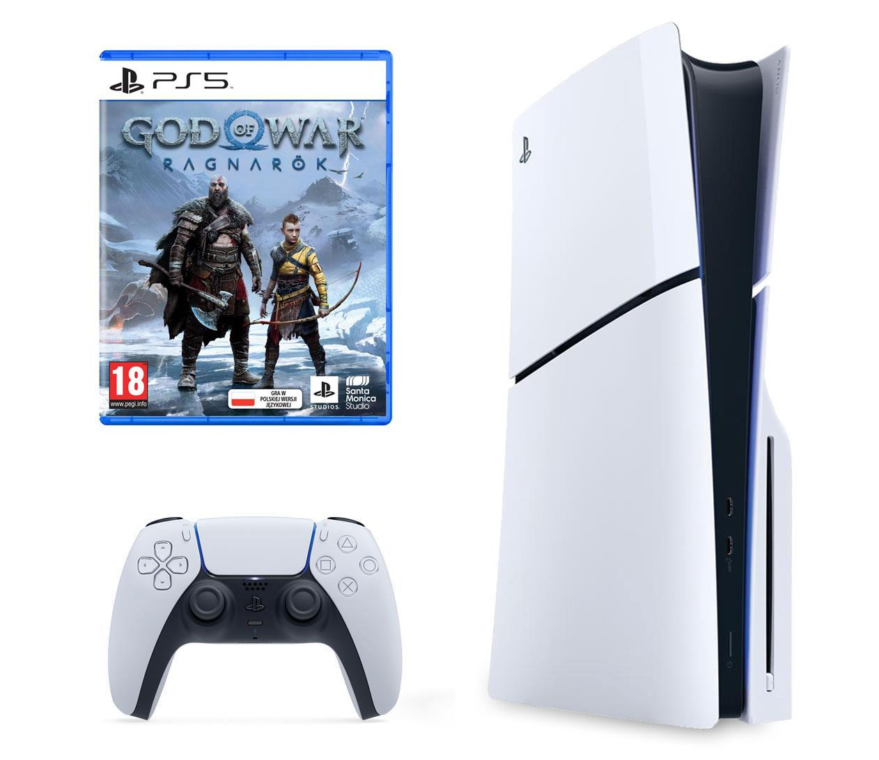 Sony PlayStation 5 Slim + God of War: Ragnarok