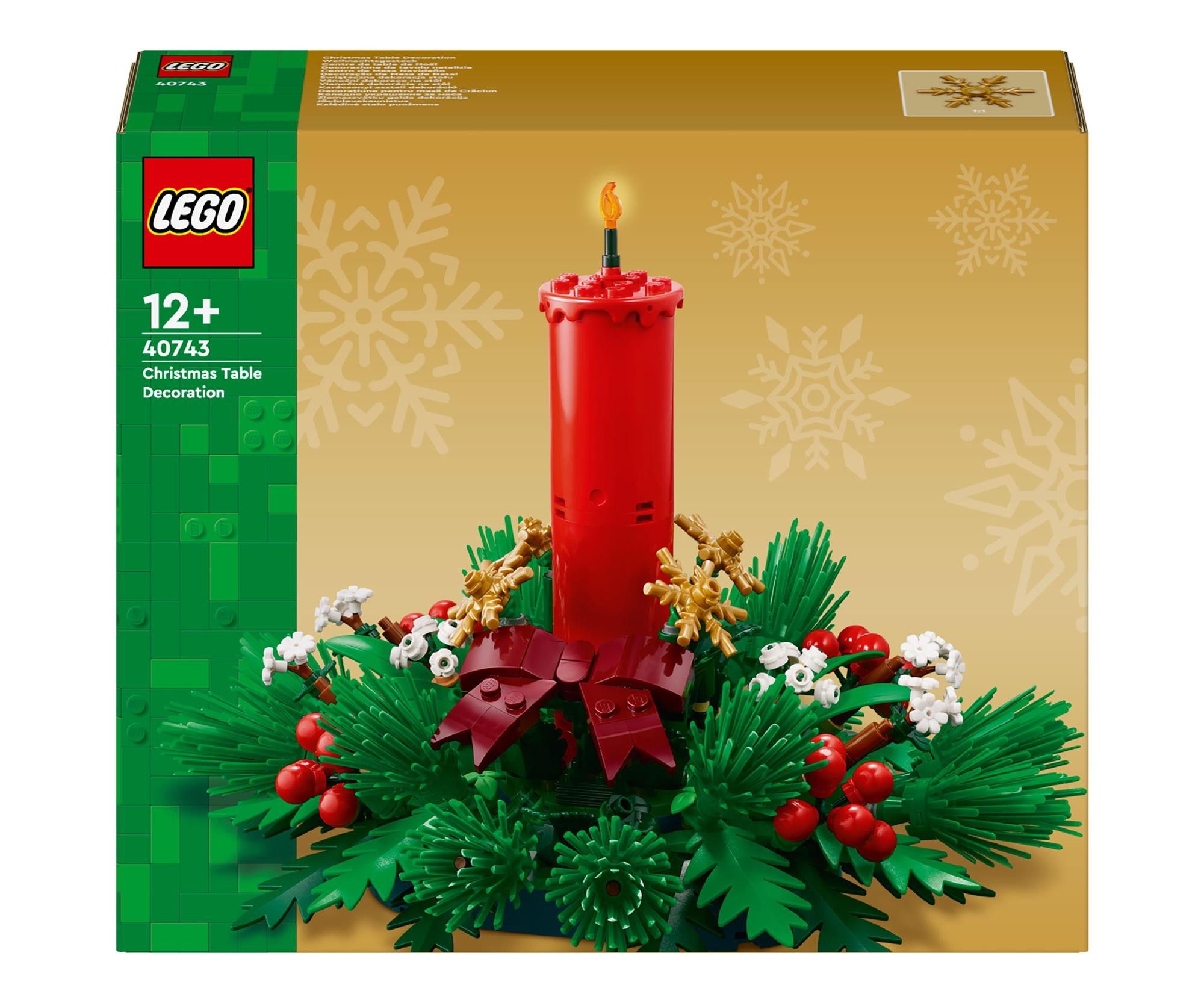 LEGO Iconic 40743 Świąteczna dekoracja stołu