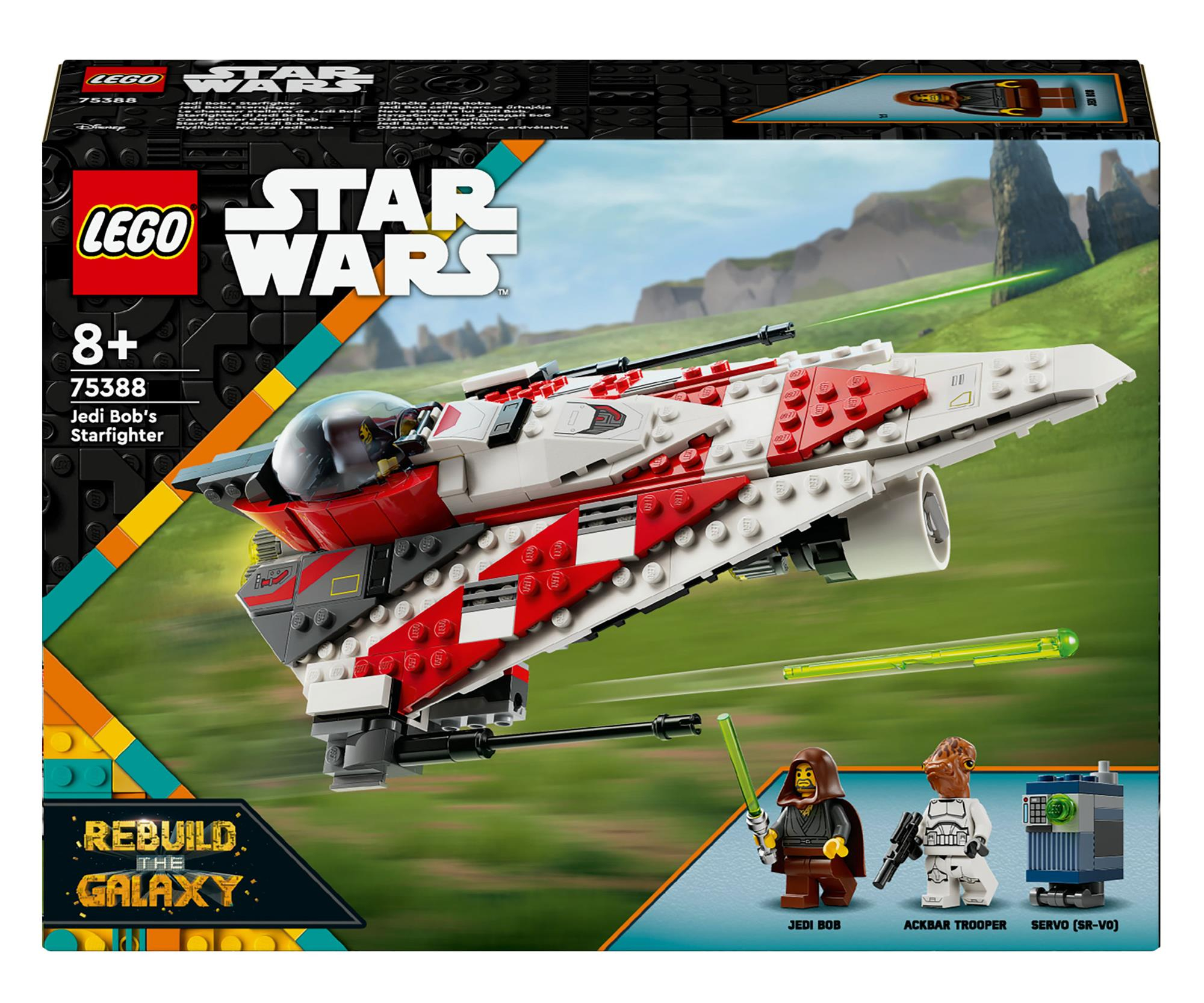 LEGO Star Wars 75388 Myśliwiec rycerza Jedi Boba