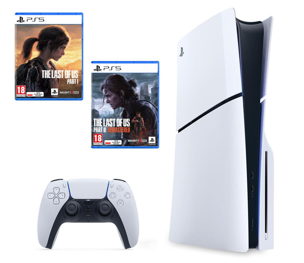 Sony PlayStation 5 Slim + The Last of Us Part I / II