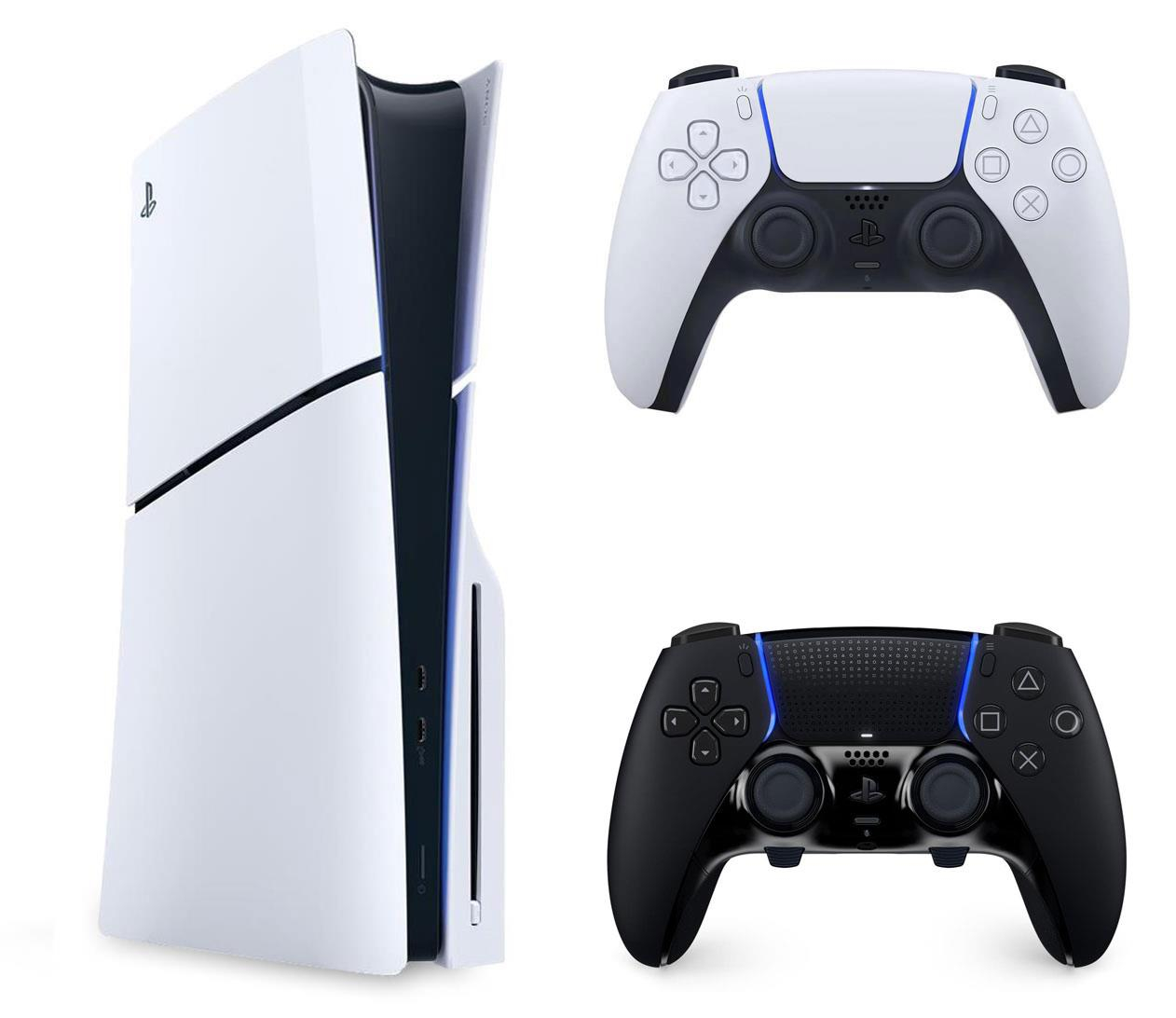 Sony PlayStation 5 Slim + Edge Controller Midnight Black