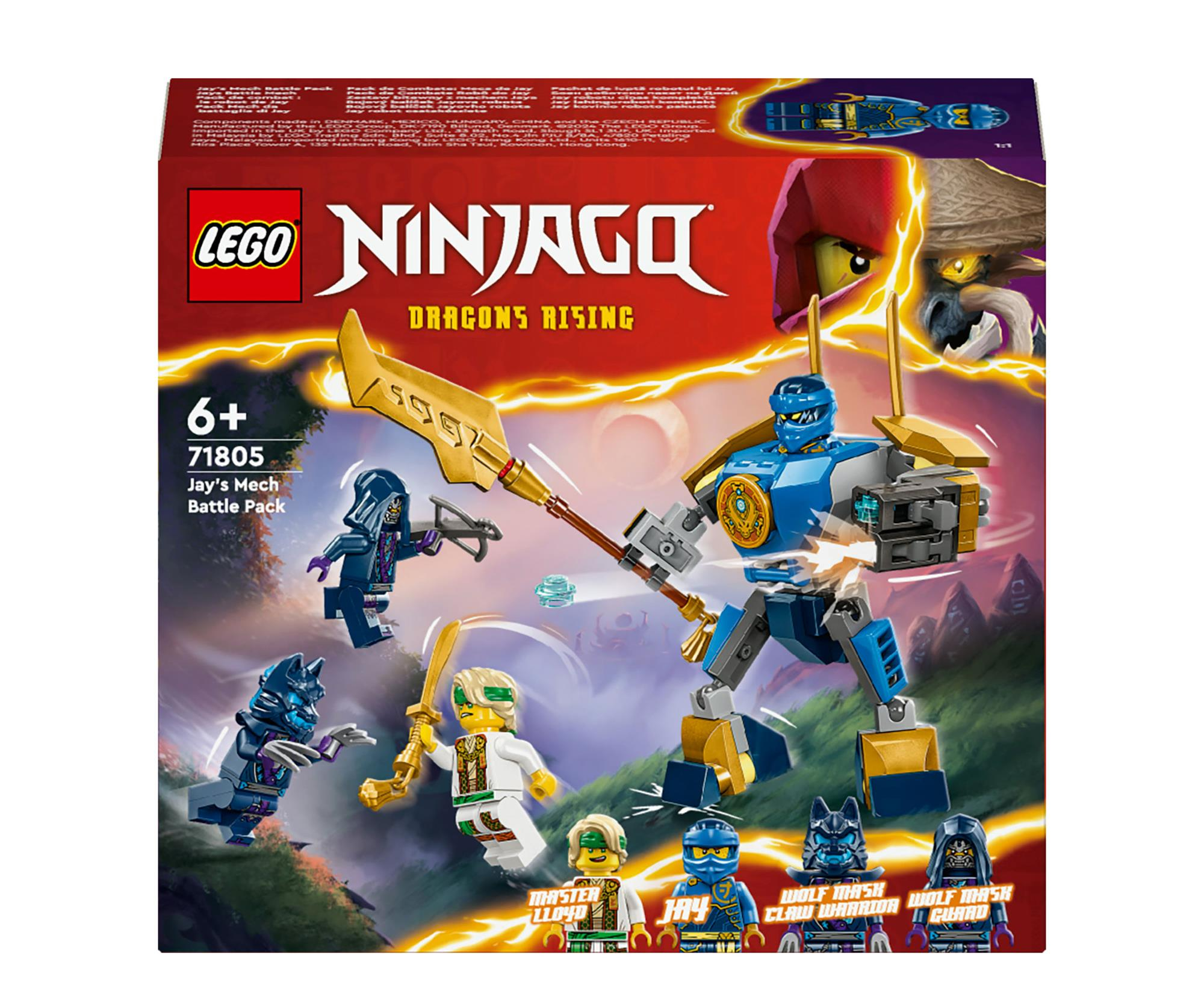 LEGO Ninjago 71805 Zestaw bitewny z mechem Jaya