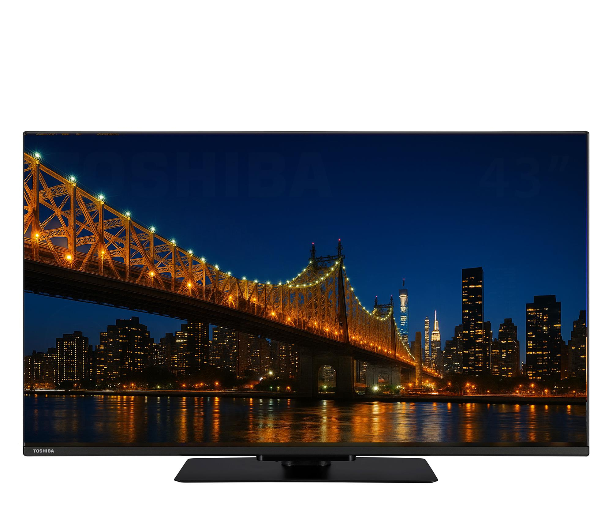 Toshiba 43QV3F63DG 43" 4K QLED VIDAA Dolby Atmos Dolby Vision