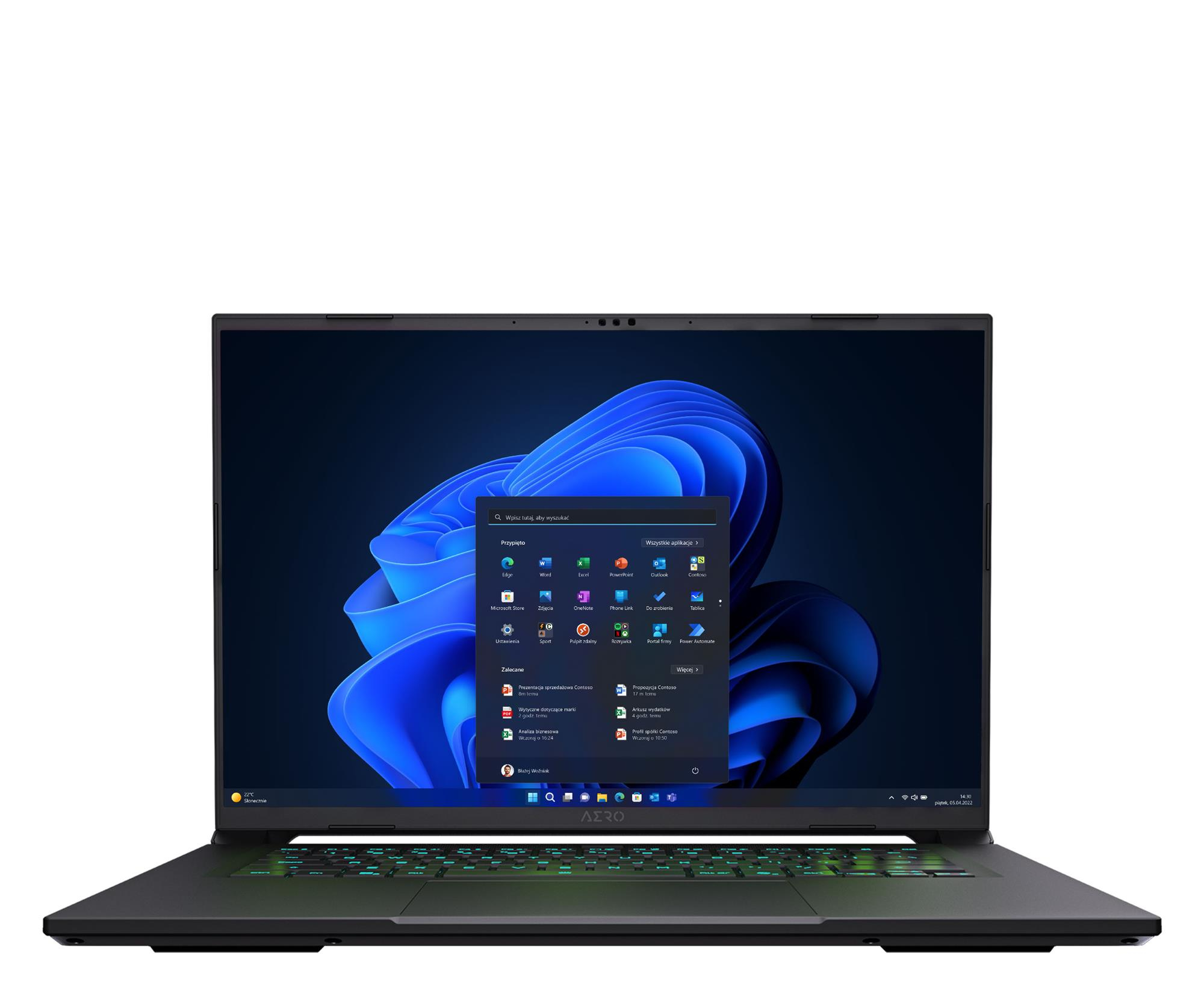 Gigabyte AERO X16 Ryzen AI 7 350/64GB/1TB/W11 RTX5060 165Hz szary
