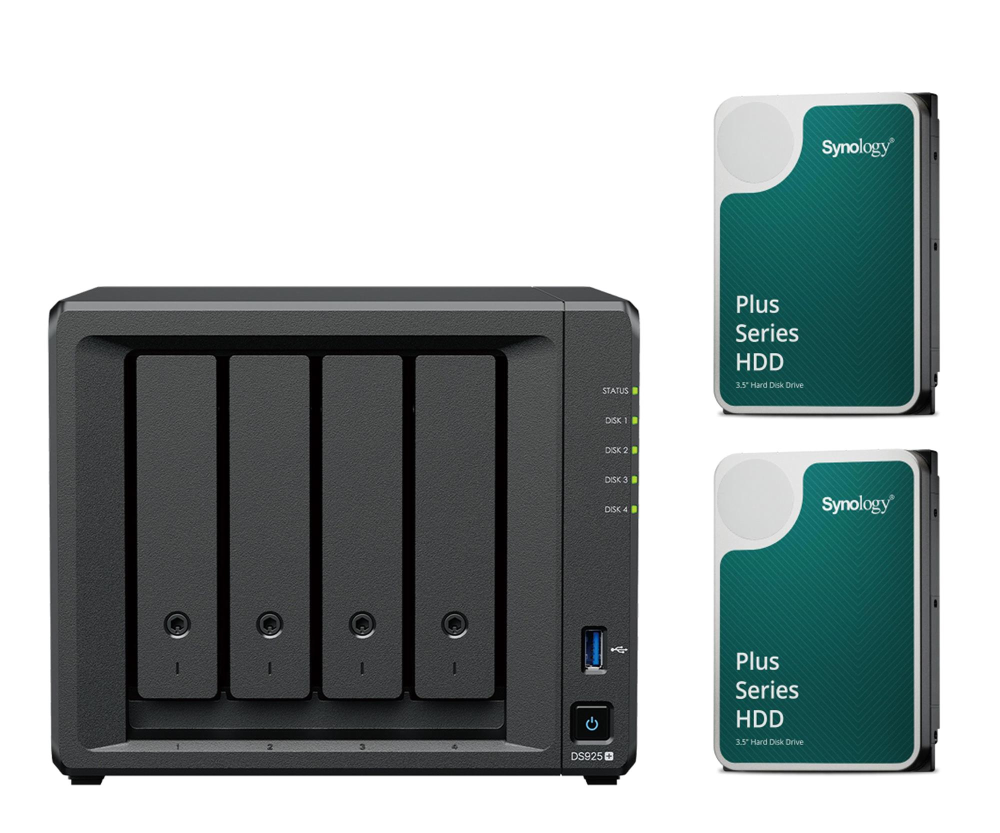 Synology DS925+ (2x 16TB HDD HAT3310-16T)