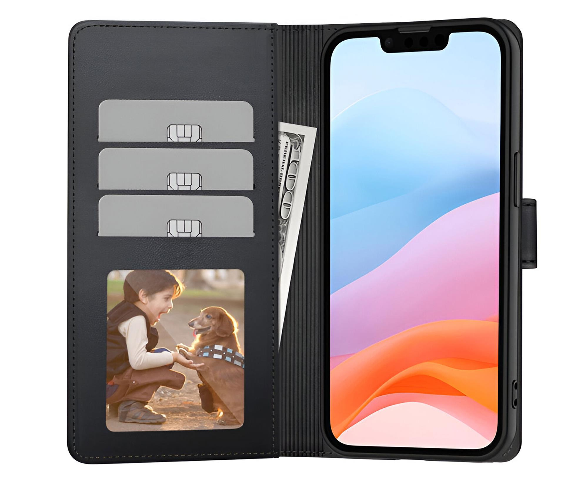 Tech-Protect Wallet do Motorola edge 60 5G czarny