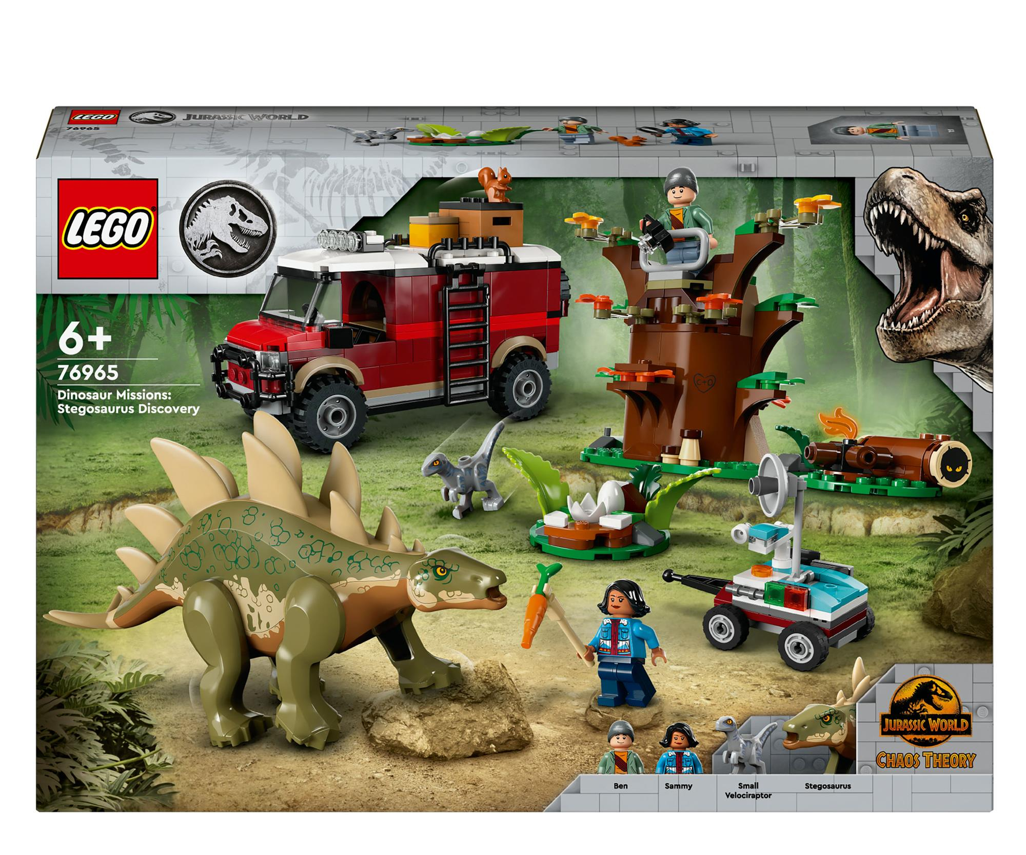 LEGO Jurassic World 76965 Dinomisje: odkrycie stegozaura