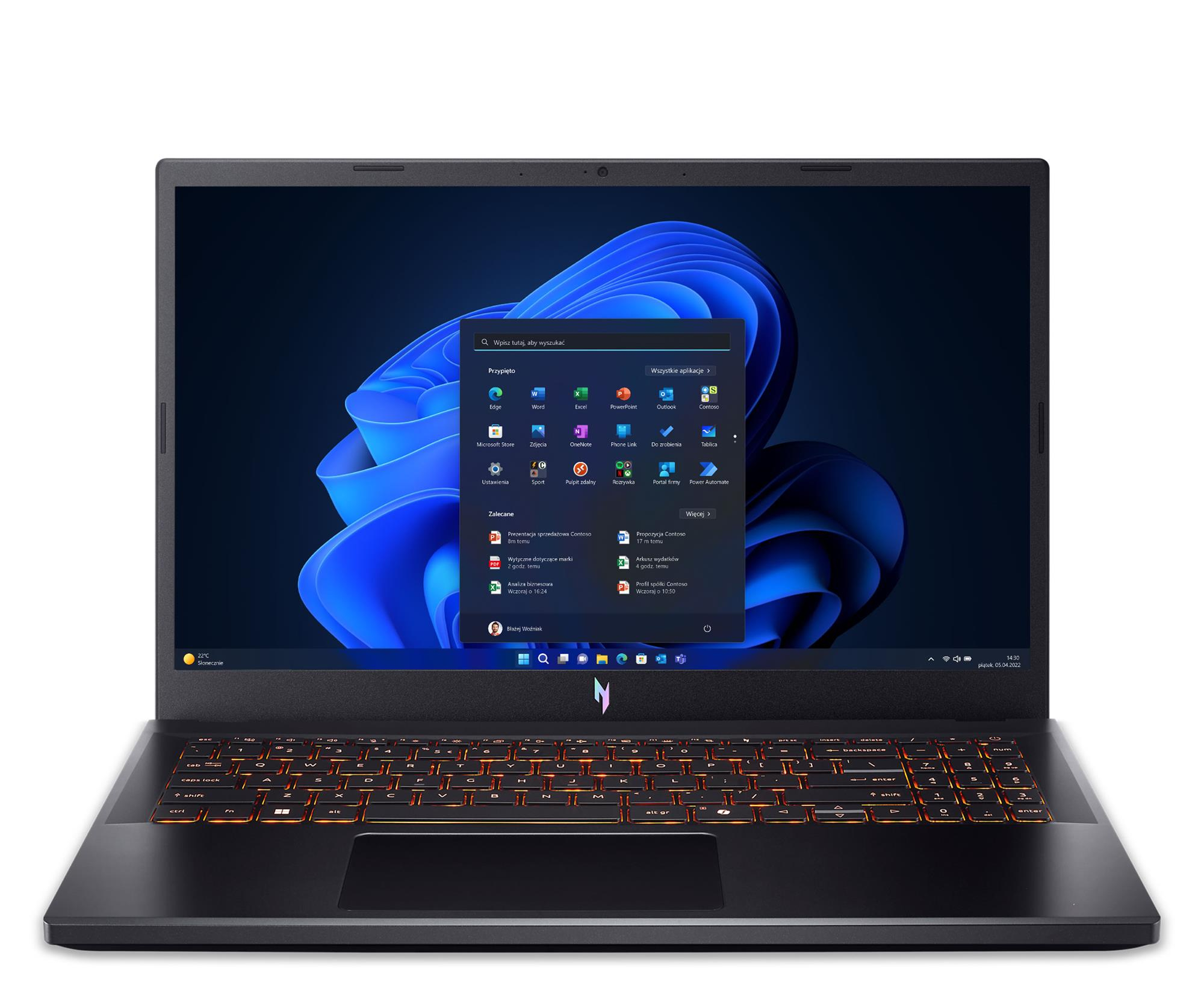 Acer Nitro V i9-13900H/32GB/512/Win11PX RTX5060 165Hz