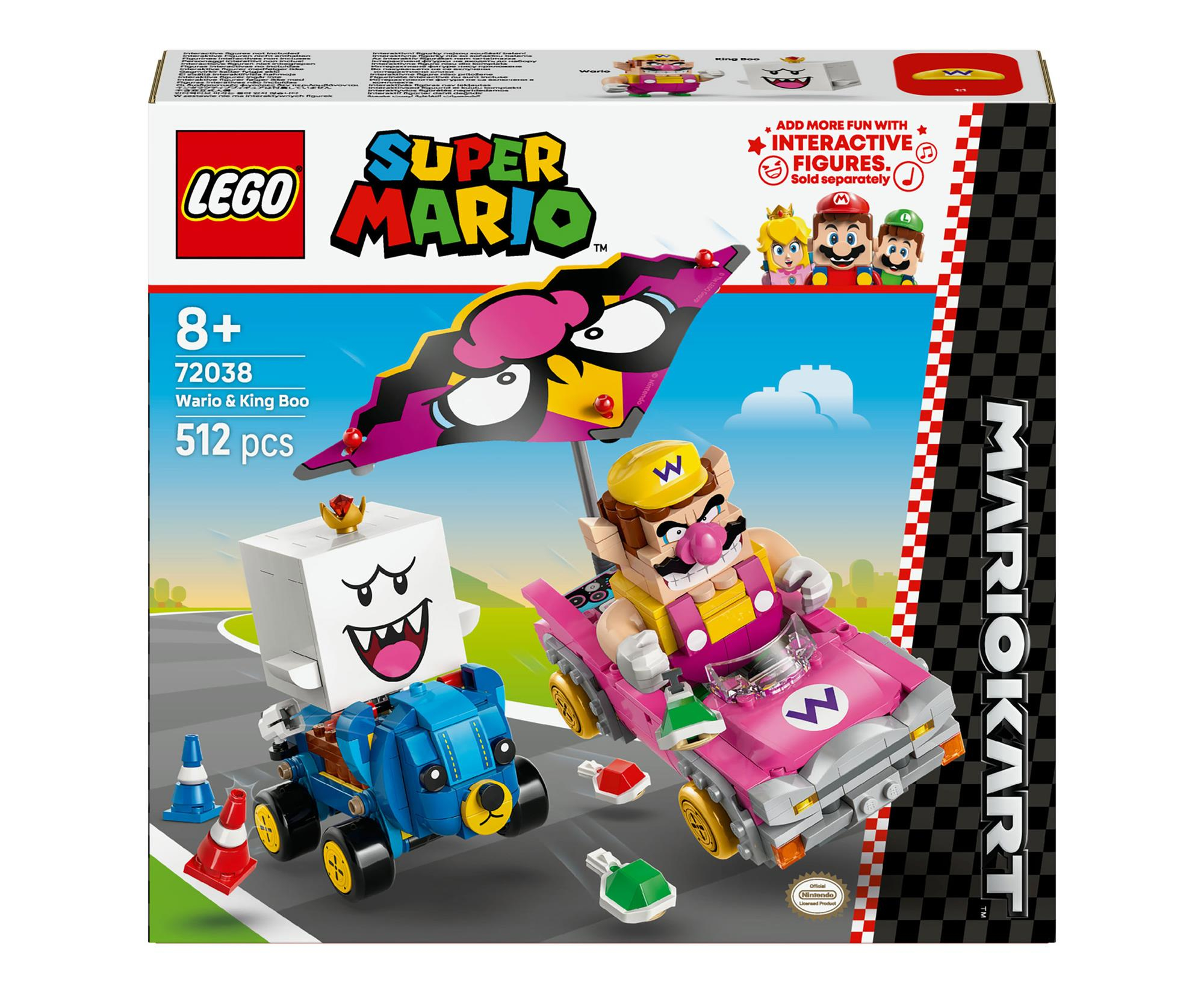 LEGO Super Mario 72038 Mario Kart™ — Wario i King Boo