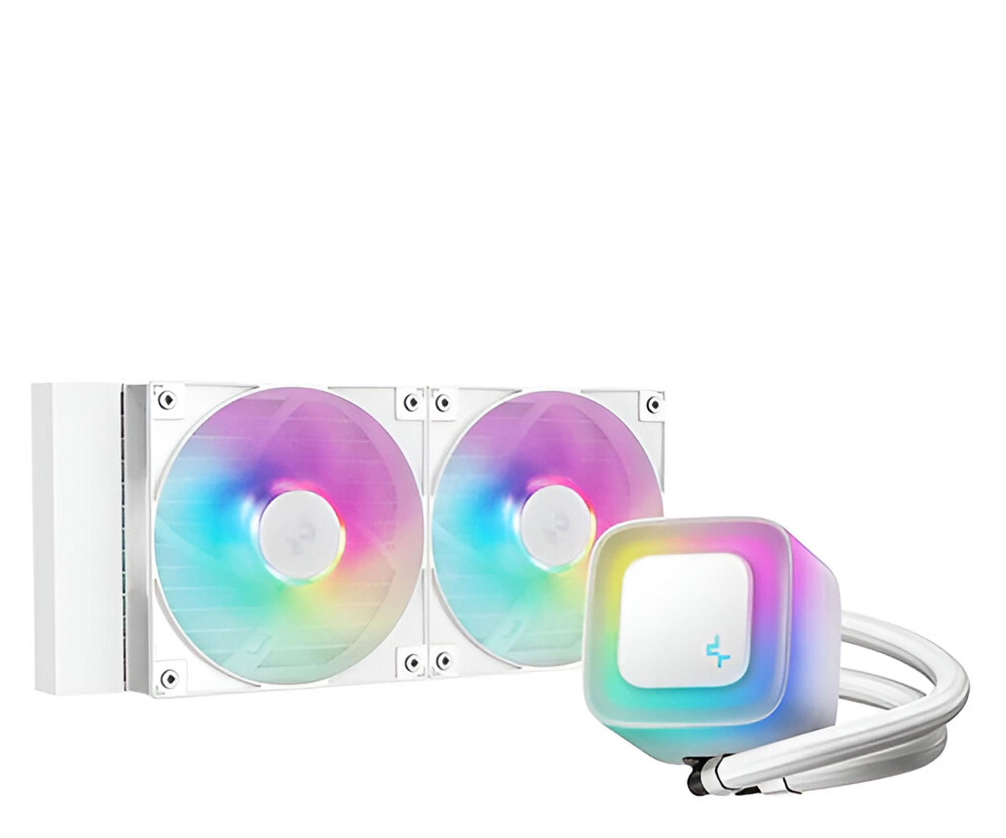 Deepcool LE240 White V2 2x120mm