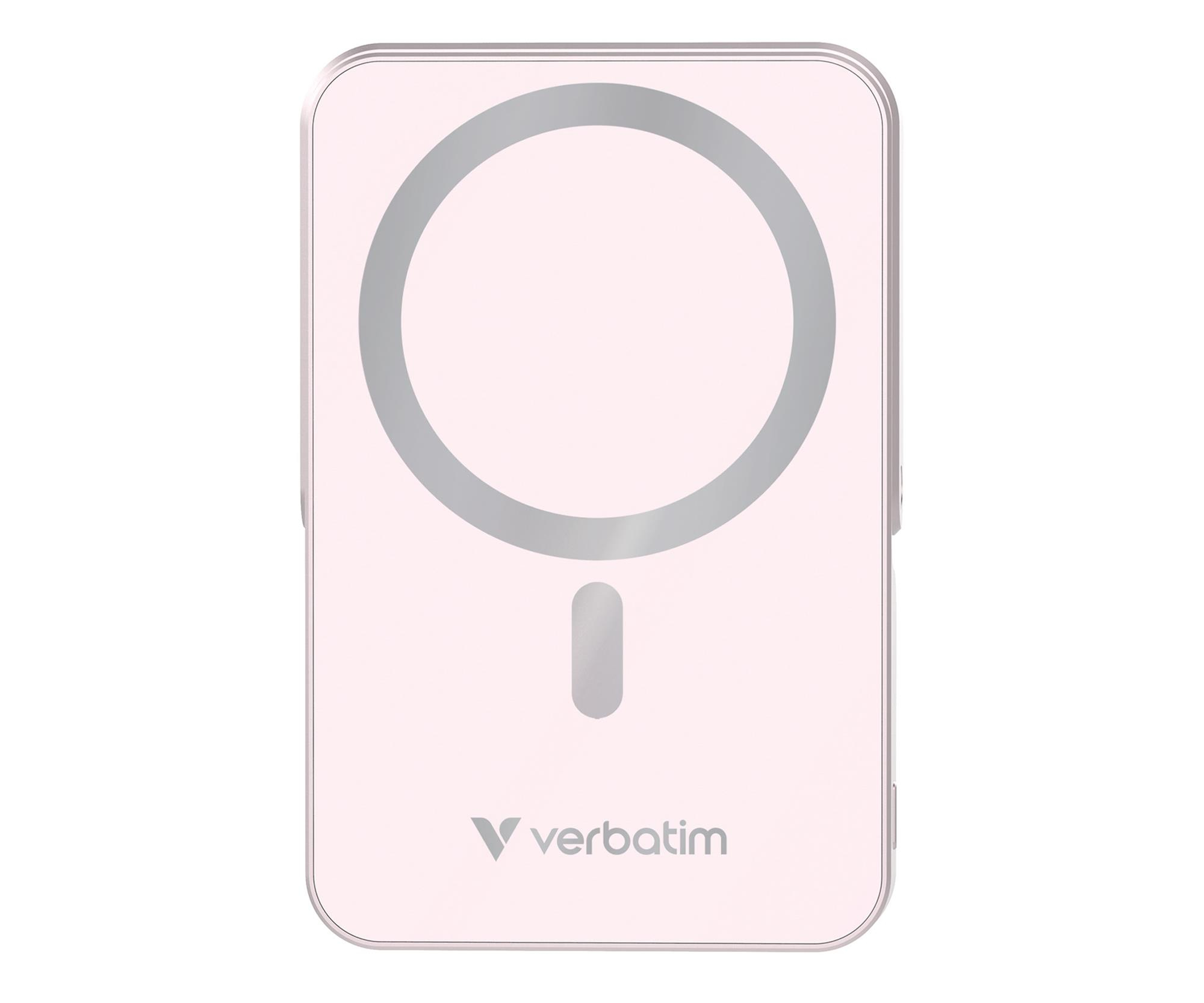 Verbatim Charge ‘n’ Go Power Bank with Stand Magnetic Wireless 10000m