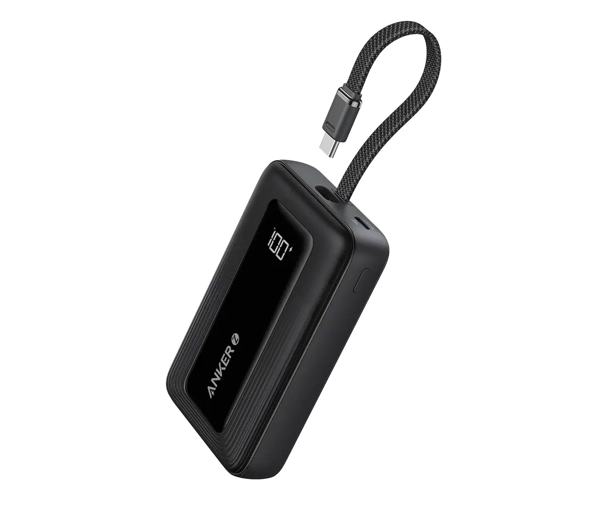 Anker Power Bank 20000mAh 30W USB-C Cable black