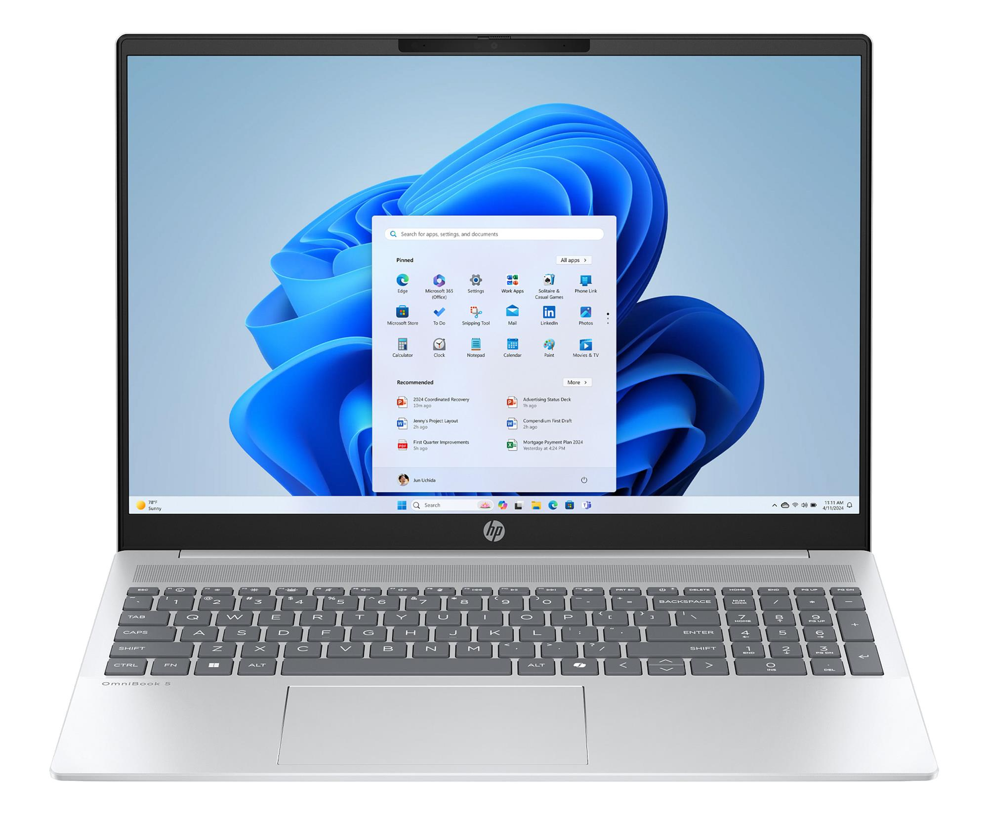 HP OmniBook 5 Ryzen 5-8540U/16GB/512/Win11 Touch