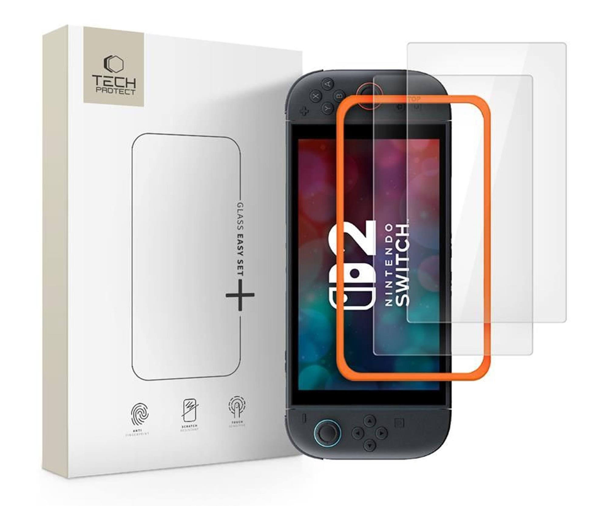 Tech-Protect Easy Set+ 2-Pack Nintendo Switch 2 clear