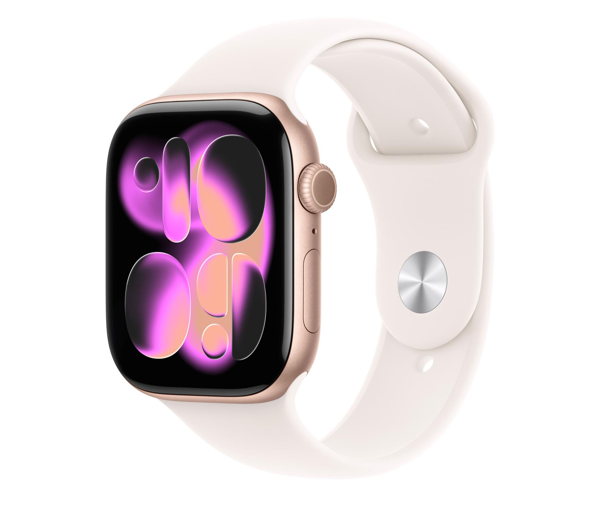 Apple Watch 11 42/Różowe Aluminum/Różowy Pasek M/L GPS