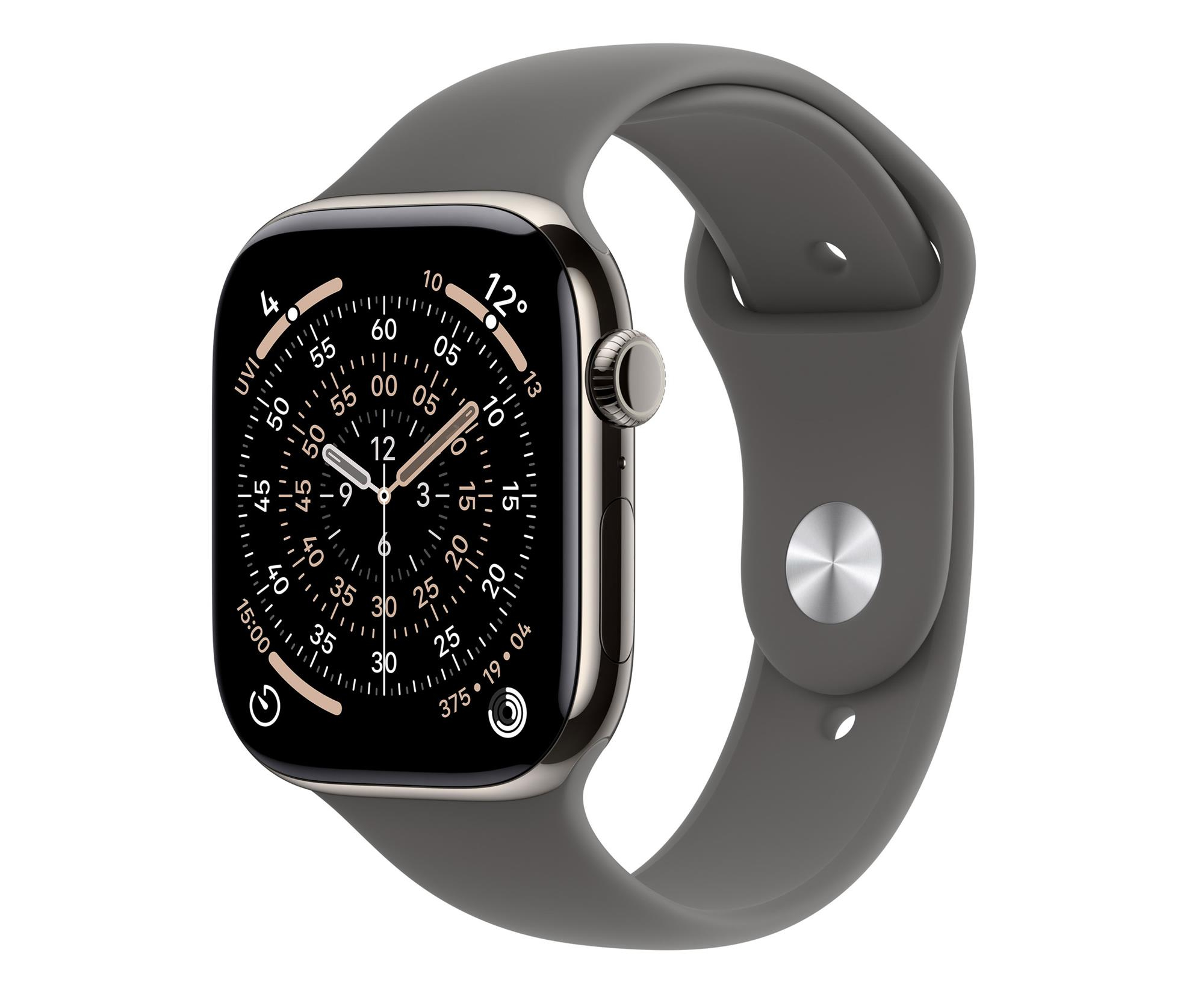 Apple Watch 11 46/Naturalny Tytan/Szary Pasek S/M 5G