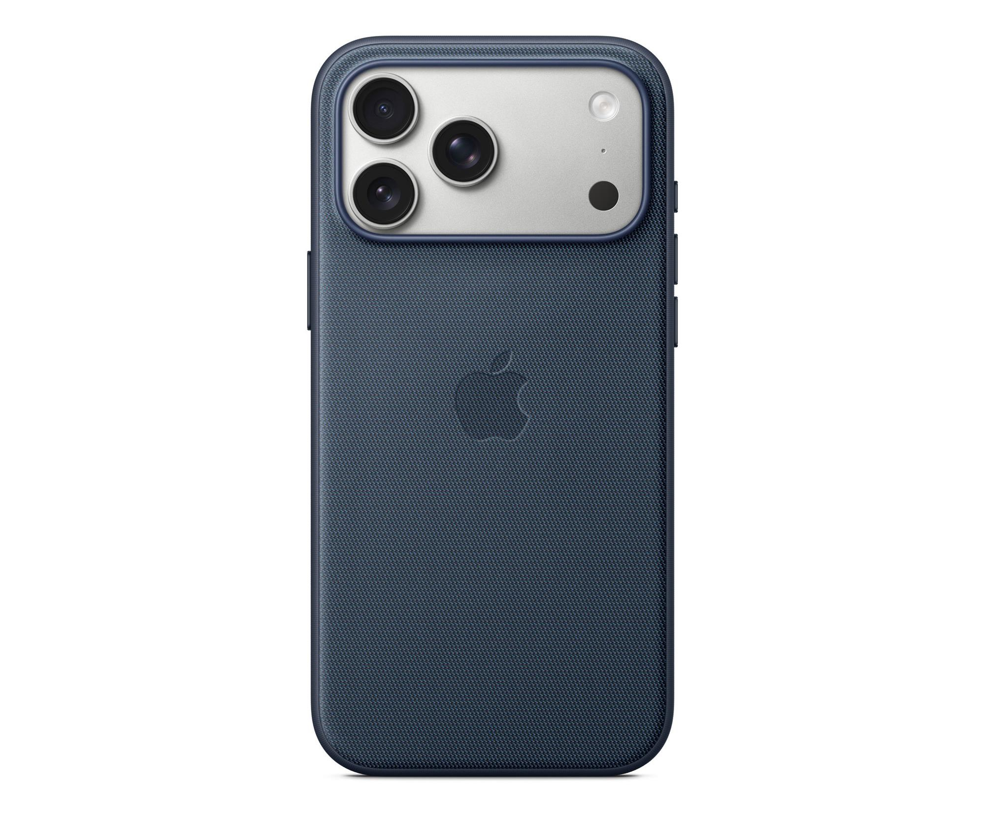 Apple Etui TechWoven z MagSafe do iPhone 17 Pro Max niebieskie