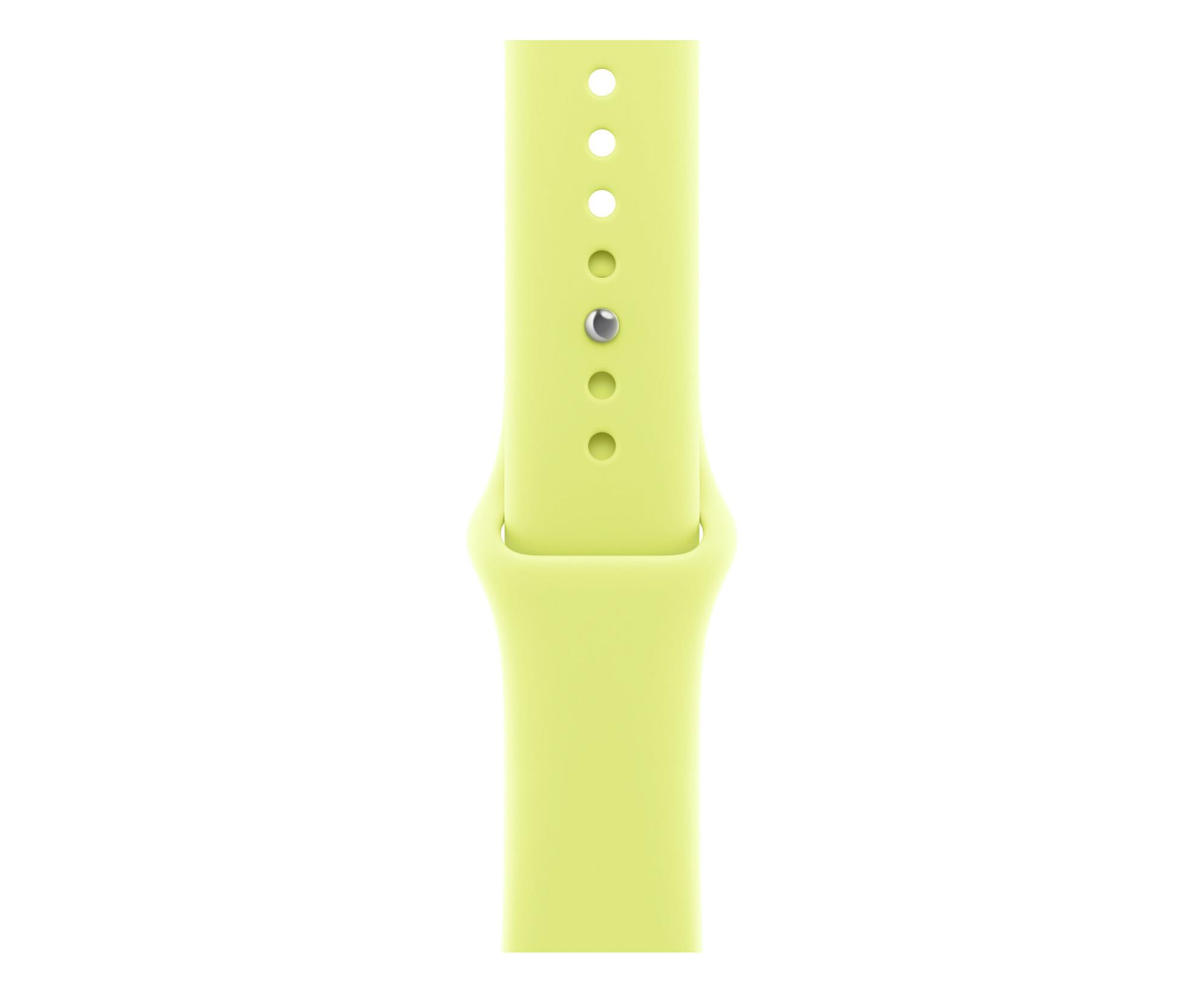 Pasek sportowy APPLE do Watch 46 mm M/L Neonowy żółty MFGW4ZM/A