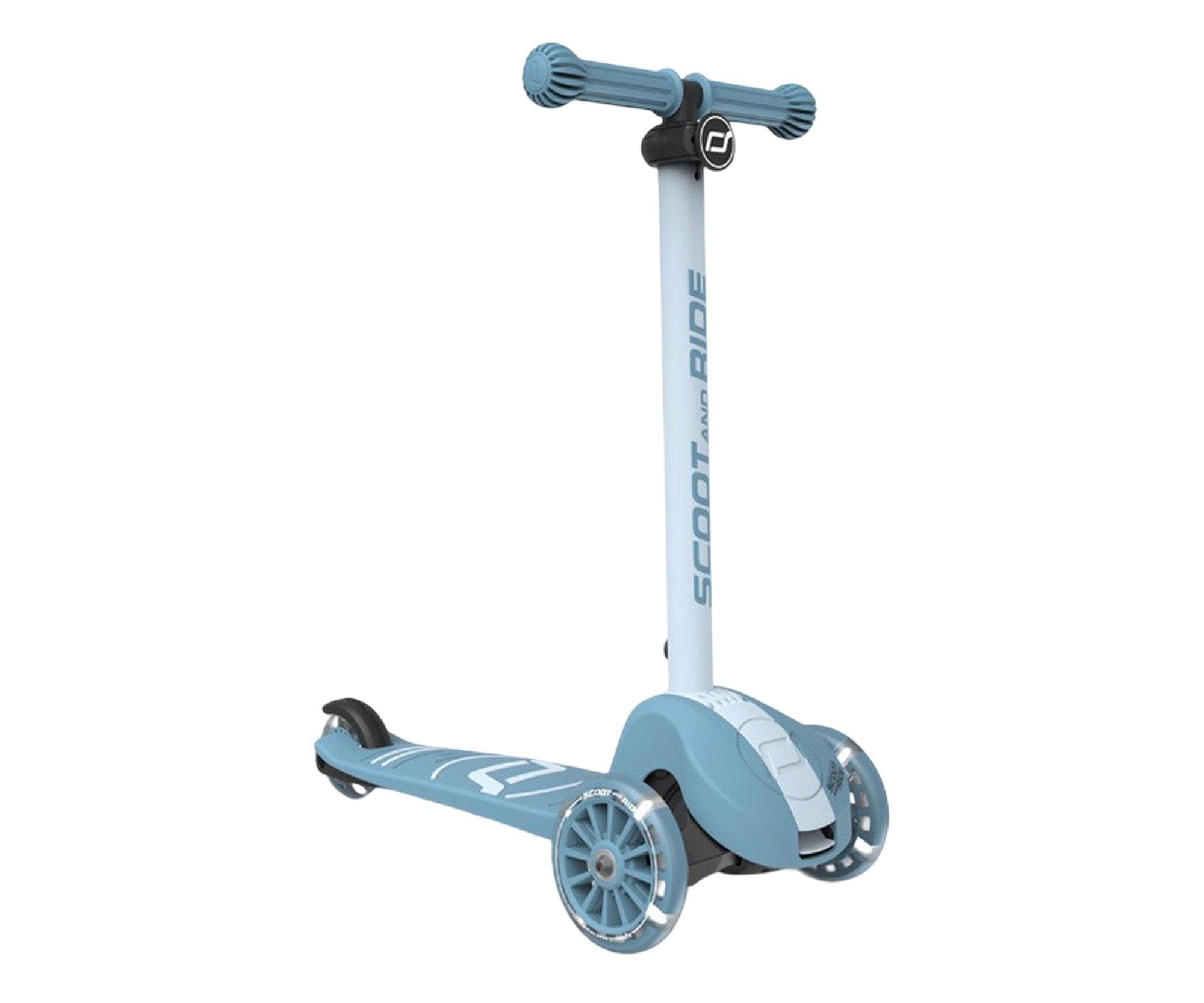 Scoot & Ride Highwaykick 3S z systemem sterowania 2w1 3+ Steel