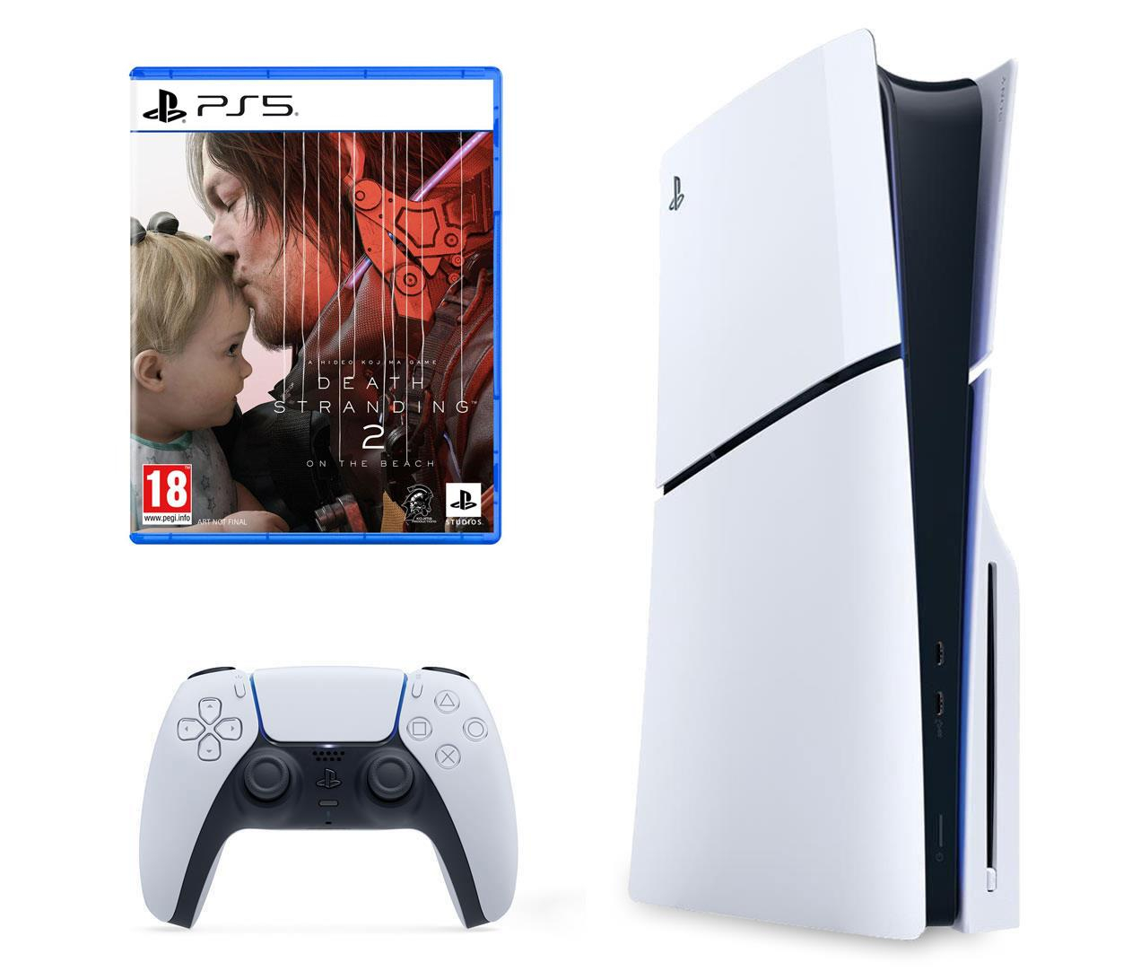 Sony PlayStation 5 Slim + Death Stranding 2: On the Beach